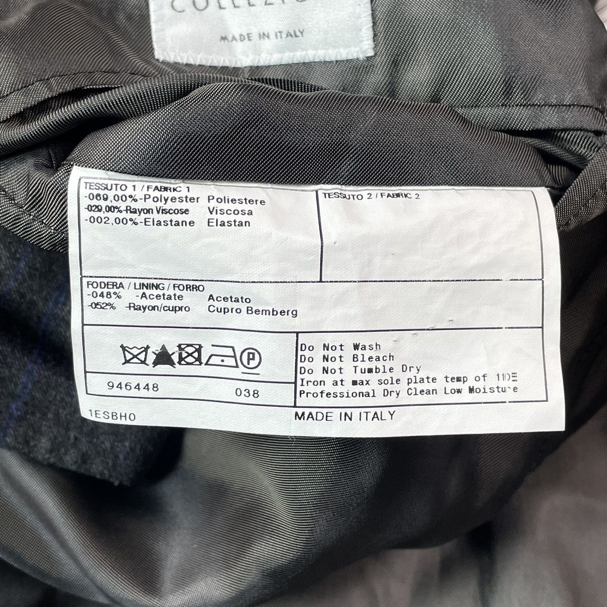 Armani Collezioni × Giorgio Armani Armani Collezioni Check Three Button Blazer Jacket Size 50R - 15 Thumbnail