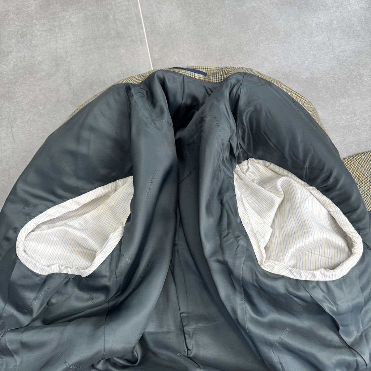 Burberry Burberry London Wool Blazer Men Size 54 Size 54R - 17 Thumbnail