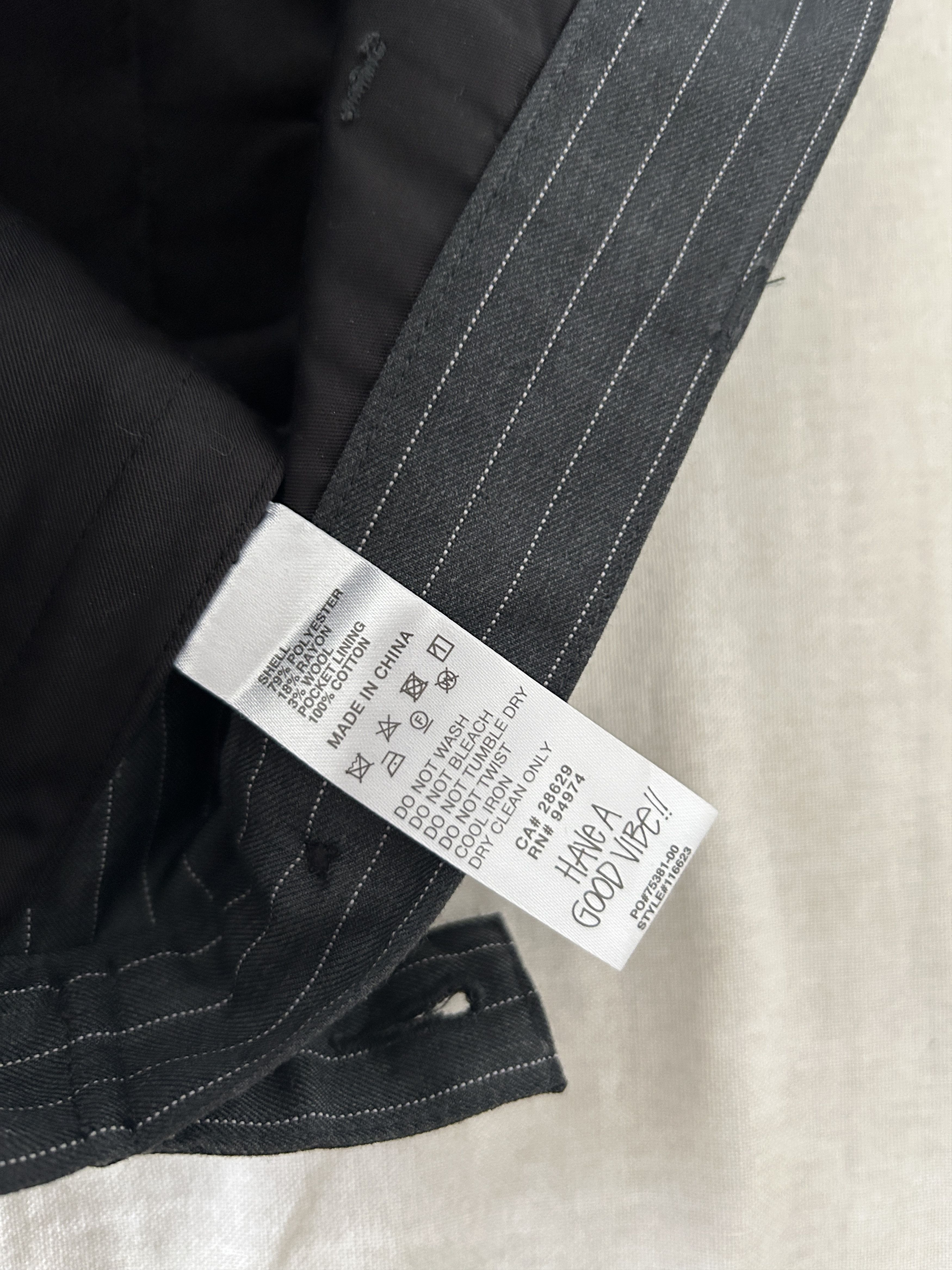 Stussy Pinstriped Trousers Size US 38 / EU 54 - 8 Thumbnail