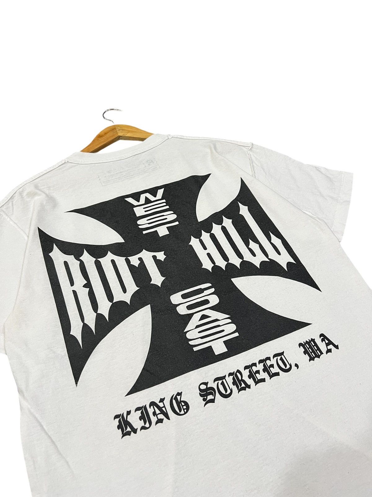 Vintage West Coast Chopper Riot Hill Shirt Size US L / EU 52-54 / 3 - 2 Thumbnail
