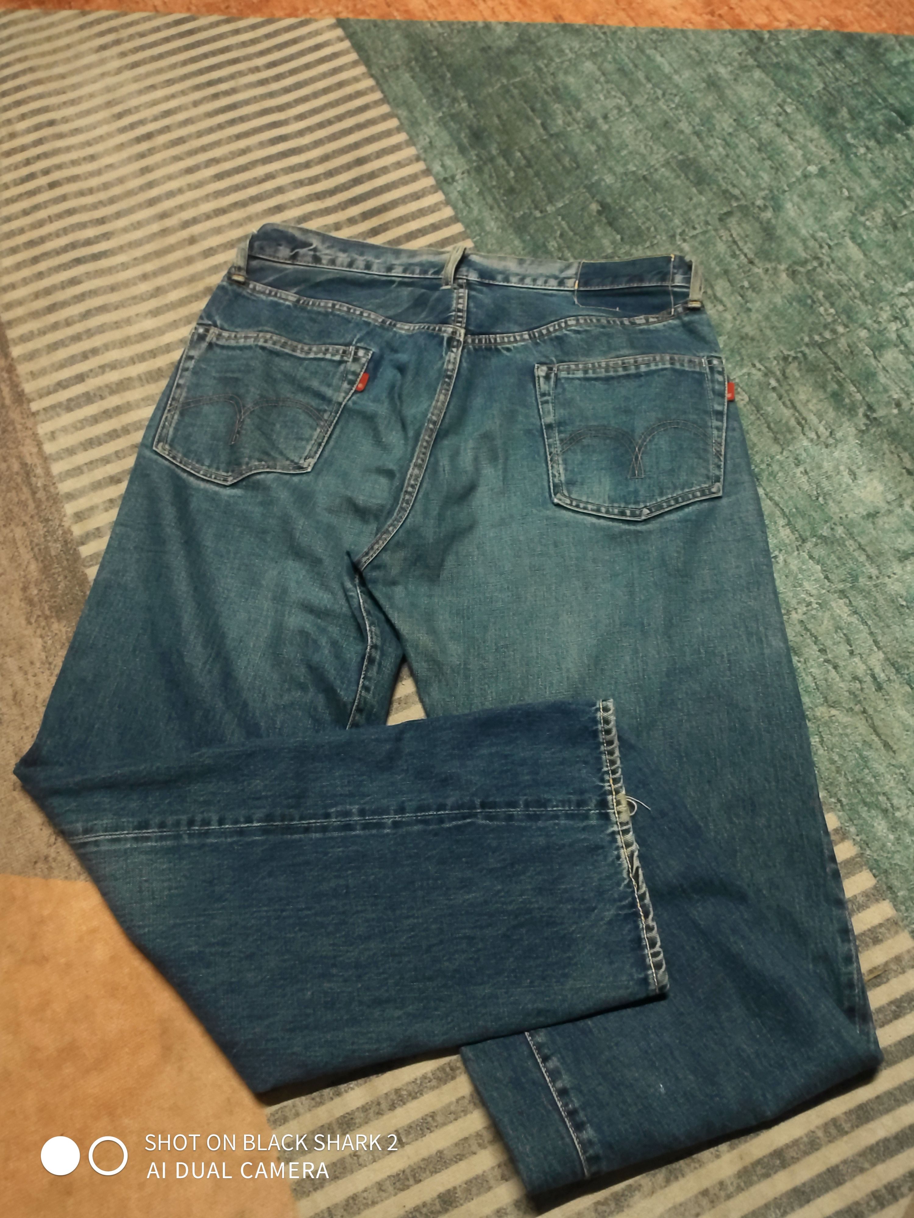 Japanese Brand Bartack Jeans Size US 35 - 2 Thumbnail