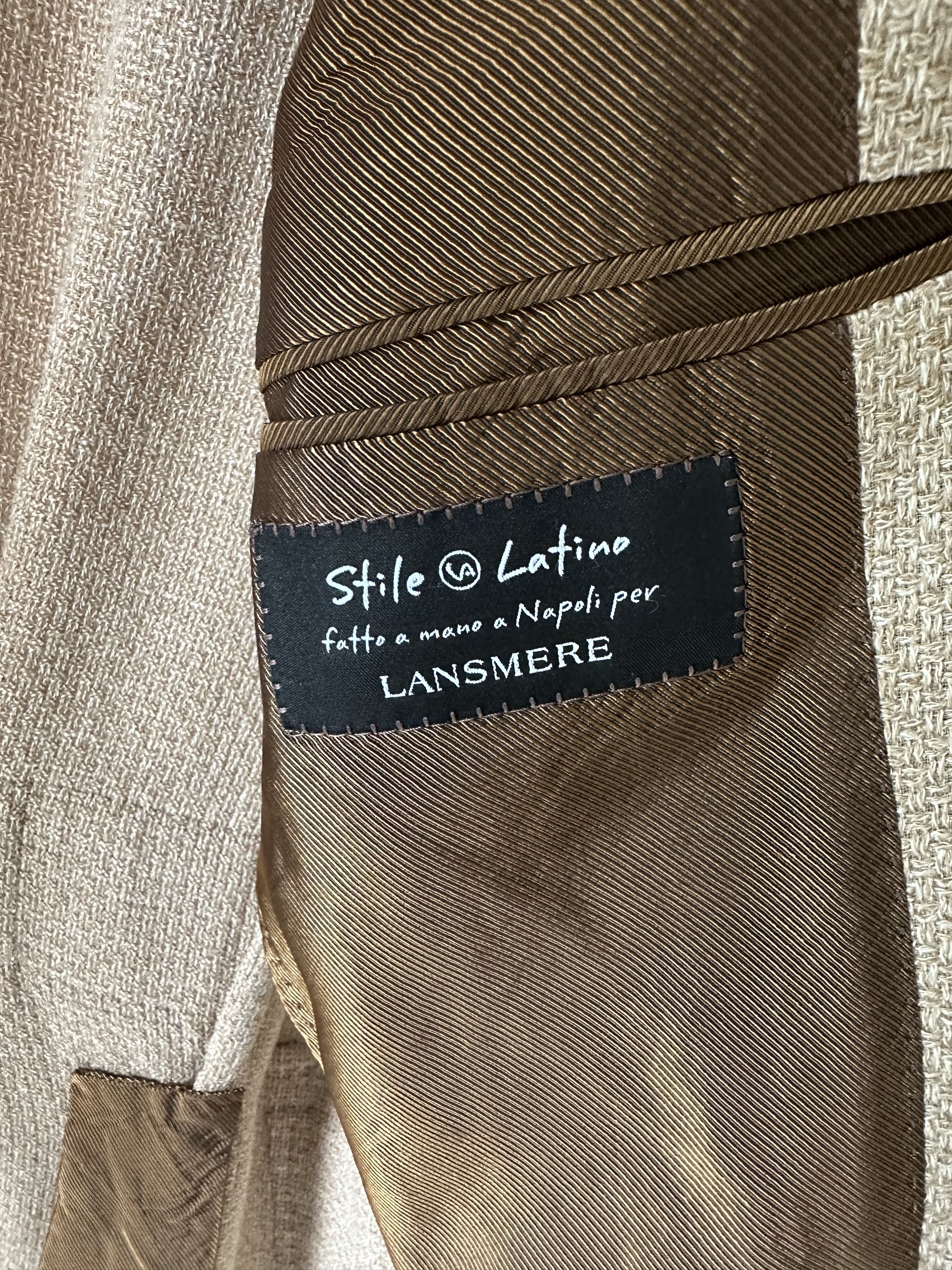 Stile Latino Stile Latino sports jacket - basketweave EU size 48 Size 38R - 4 Thumbnail