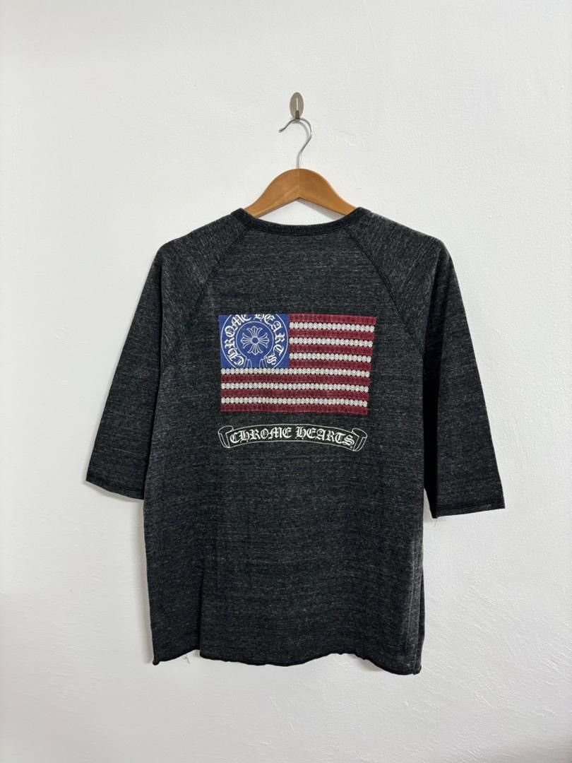 Chrome Hearts Chrome Hearts American Flag Raglan Shirt Size US L / EU 52-54 / 3 - 1 Thumbnail