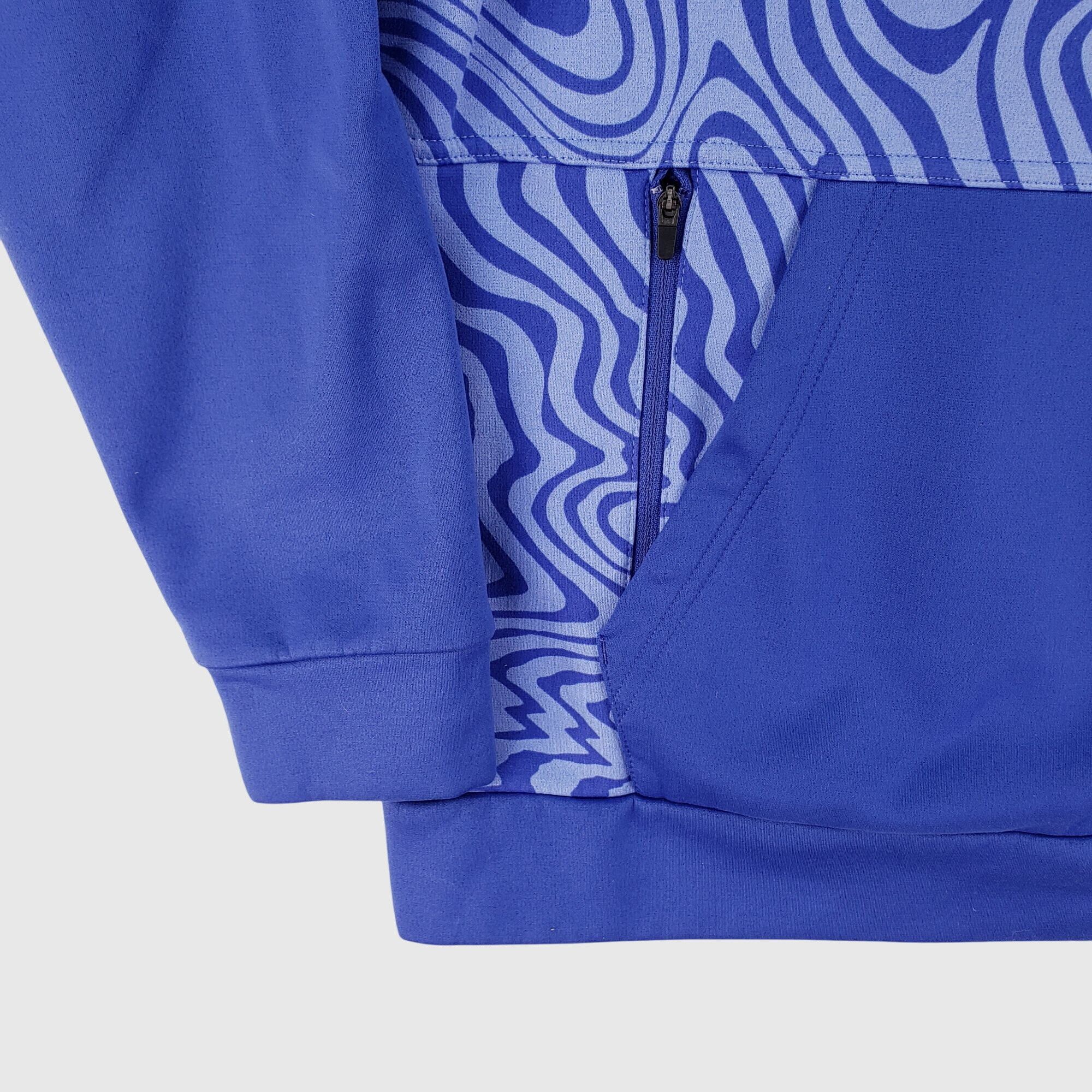 Nike Nike Dri Fit Hoodie Swirl Zebra Print Zip Pocket Thermal M Size US M / EU 48-50 / 2 - 5 Thumbnail