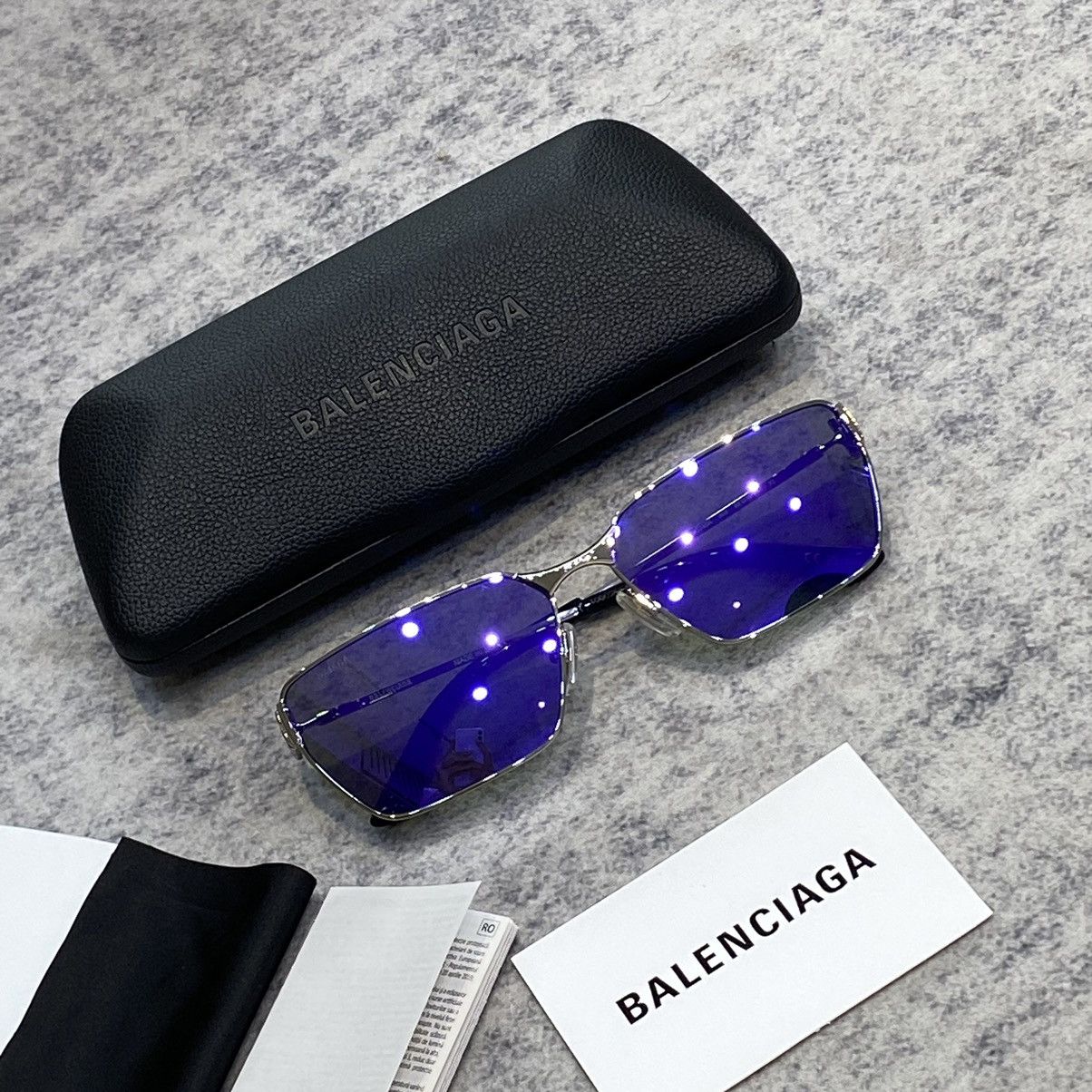 Balenciaga BALENCIAGA BB0374SK 003 Sunglasses Size ONE SIZE - 4 Thumbnail