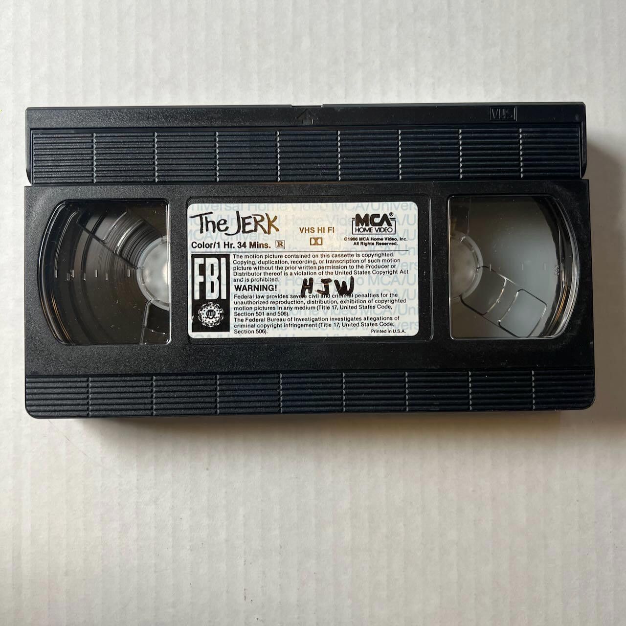 Designer The Jerk VHS 1979 Movie 1991 Realease NEAR MINT Steve Martin Size ONE SIZE - 9 Thumbnail