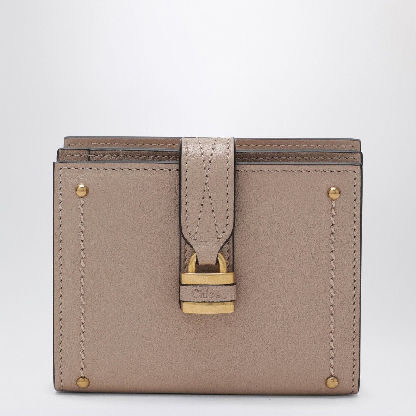Chloe Chloe Pink Leather Square Paddington Wallet Size ONE SIZE - 1 Thumbnail