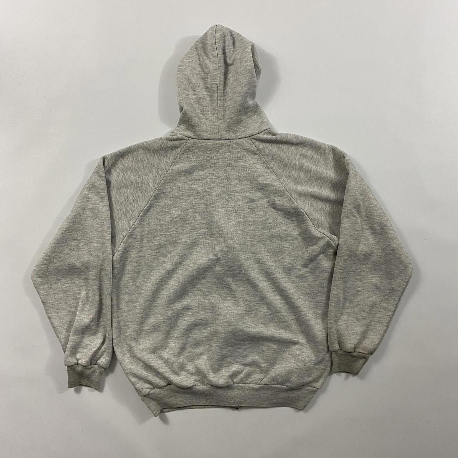 Vintage Vintage 90s Grey Hoodie Size US L / EU 52-54 / 3 - 2 Thumbnail