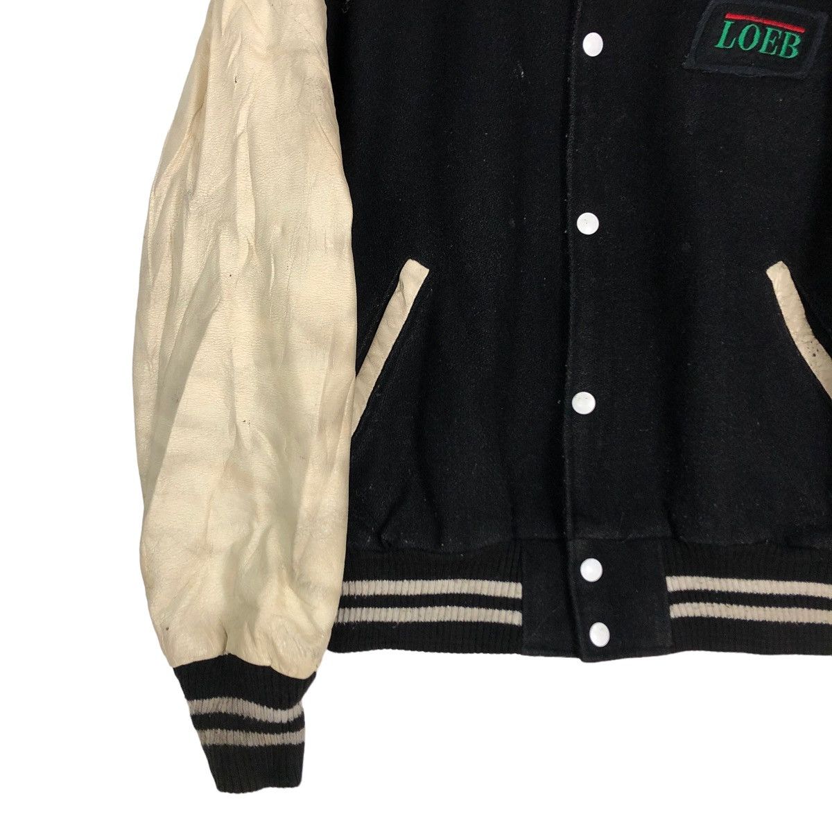Japanese Brand 🔥VINTAGE VARSITY LEATHER JACKET ASTRO SPORTSWEAR USA Size US M / EU 48-50 / 2 - 4 Thumbnail