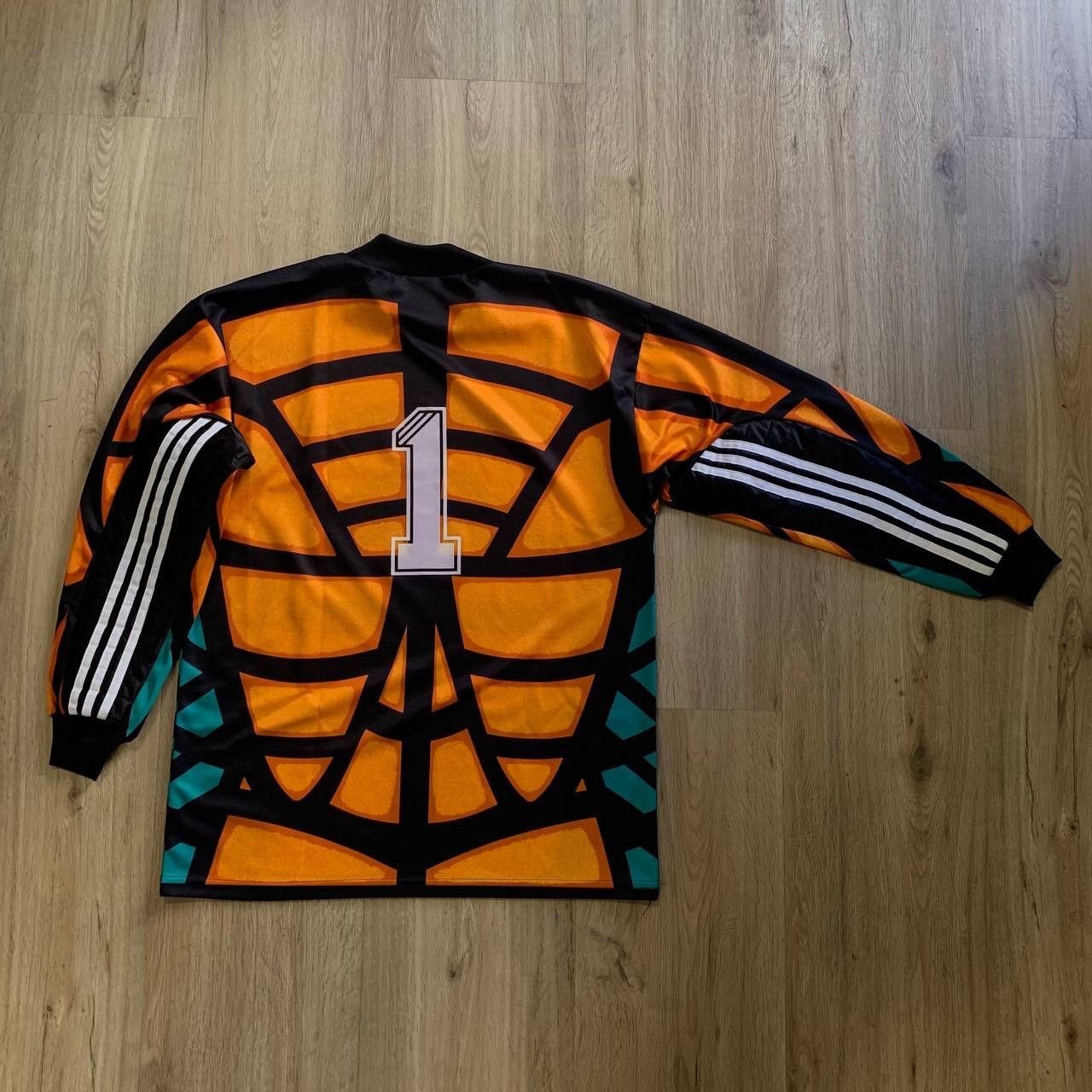 Adidas Adidas 90er TORHÜTER FUSSBALL SHIRT FUSSBALL TRIKOT Size US S / EU 44-46 / 1 - 10 Thumbnail