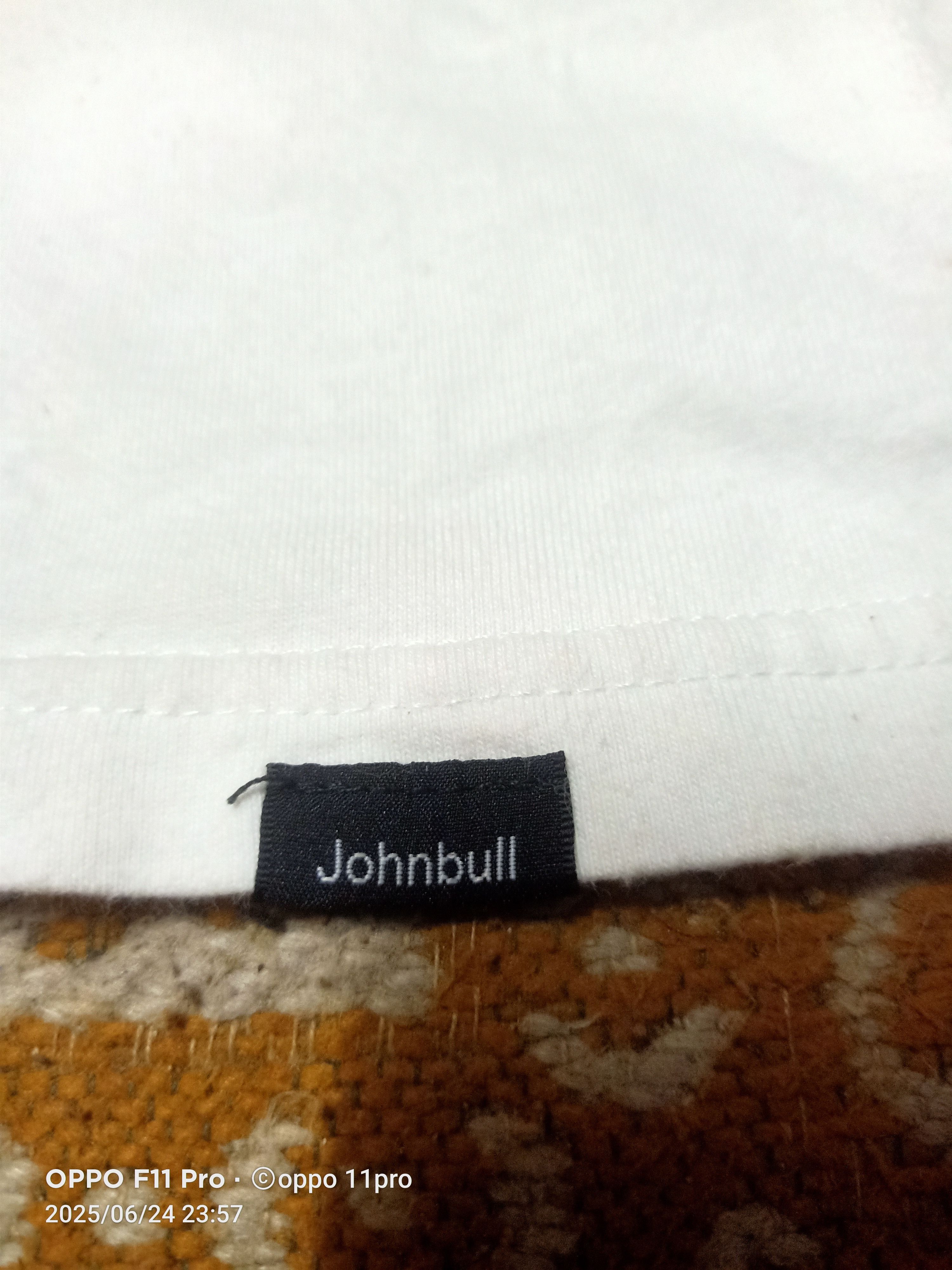 Japanese Brand × Johnbull John Bull Men Shirt White 'Keep Ypung & Keep Smile Size US S / EU 44-46 / 1 - 5 Thumbnail