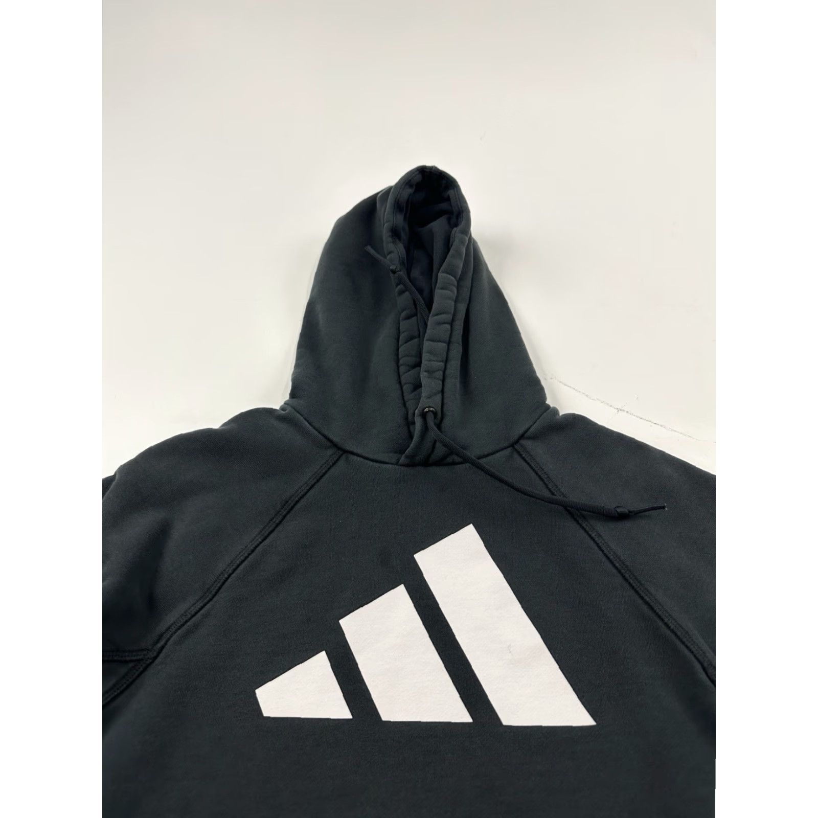 Adidas Adidas Hoodie Sweatshirt Mens Small Black Pullover Hooded Logo Casual Big Logo Size US S / EU 44-46 / 1 - 3 Thumbnail