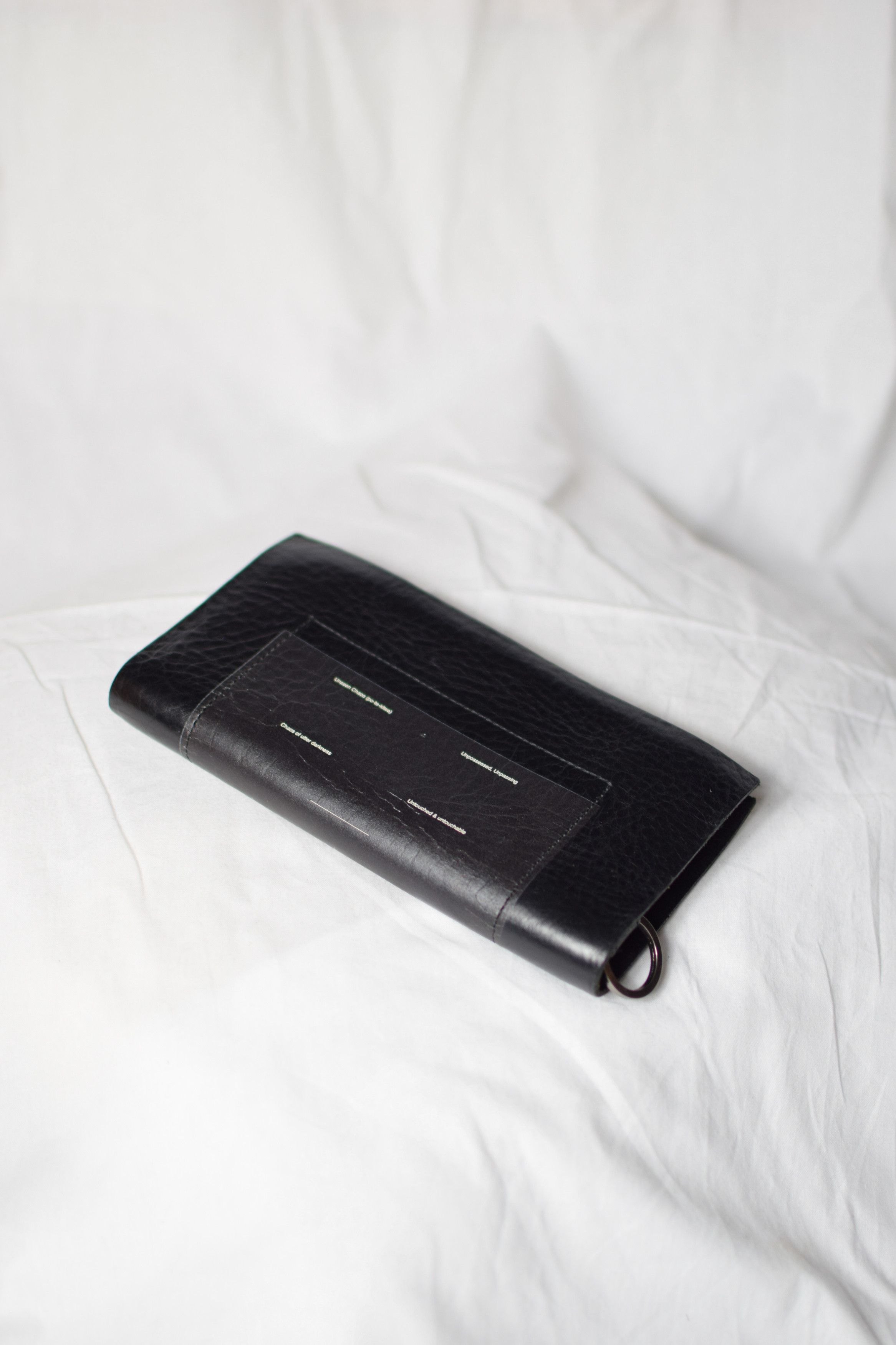 image of Julius Ss16 Sefiroth Large Wallet - 537Bgu4-P1 in Black, Men's