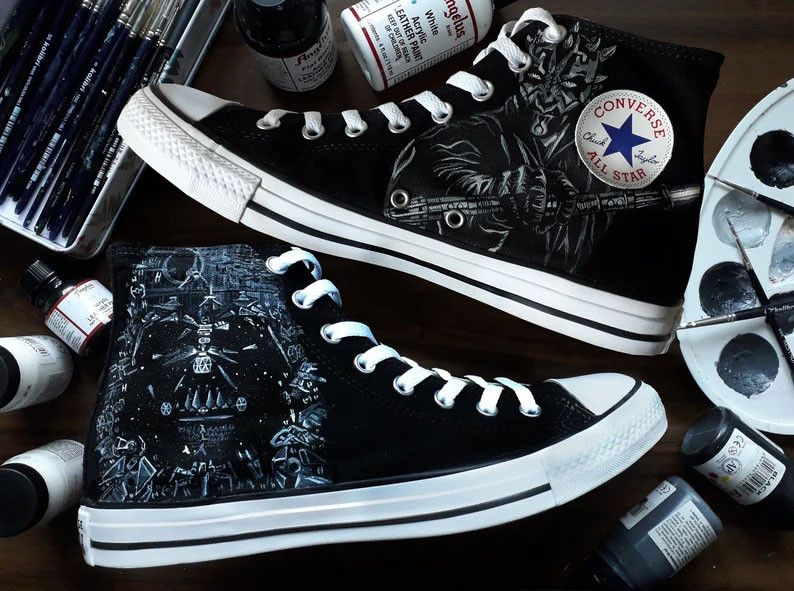 Star wars 2025 converse shoes