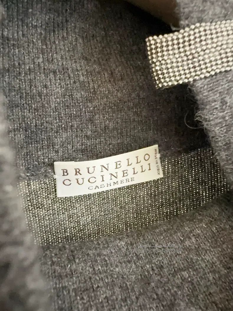 Brunello Cucinelli Brunello Cucinelli Cashmere Dress Size L / US 10 / IT 46 - 6 Thumbnail