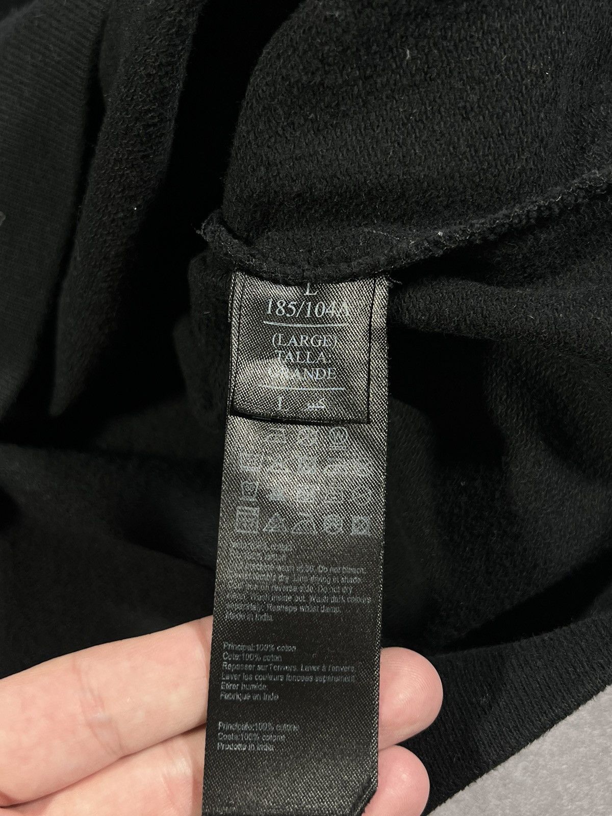 Allsaints Black AllSaints Logo Sweatshirt All Saints Crewneck Premium Size US L / EU 52-54 / 3 - 5 Thumbnail