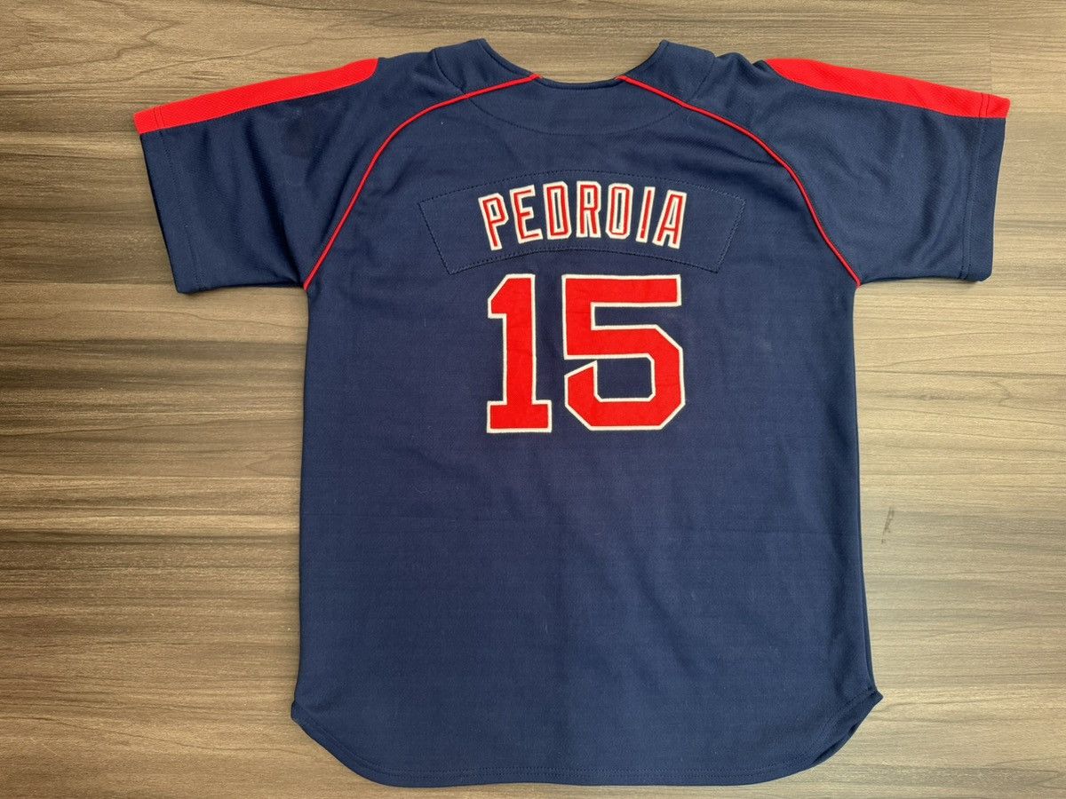 Nike YOUTH Nike Dustin Pedroia #15 Boston Red Sox Stitched Jersey Size US S / EU 44-46 / 1 - 9 Thumbnail