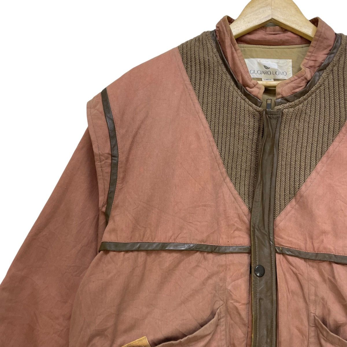 Japanese Brand 💥Vintage Italian Designer Giugiaro Uomo Bomber Jacket Size US M / EU 48-50 / 2 - 5 Thumbnail
