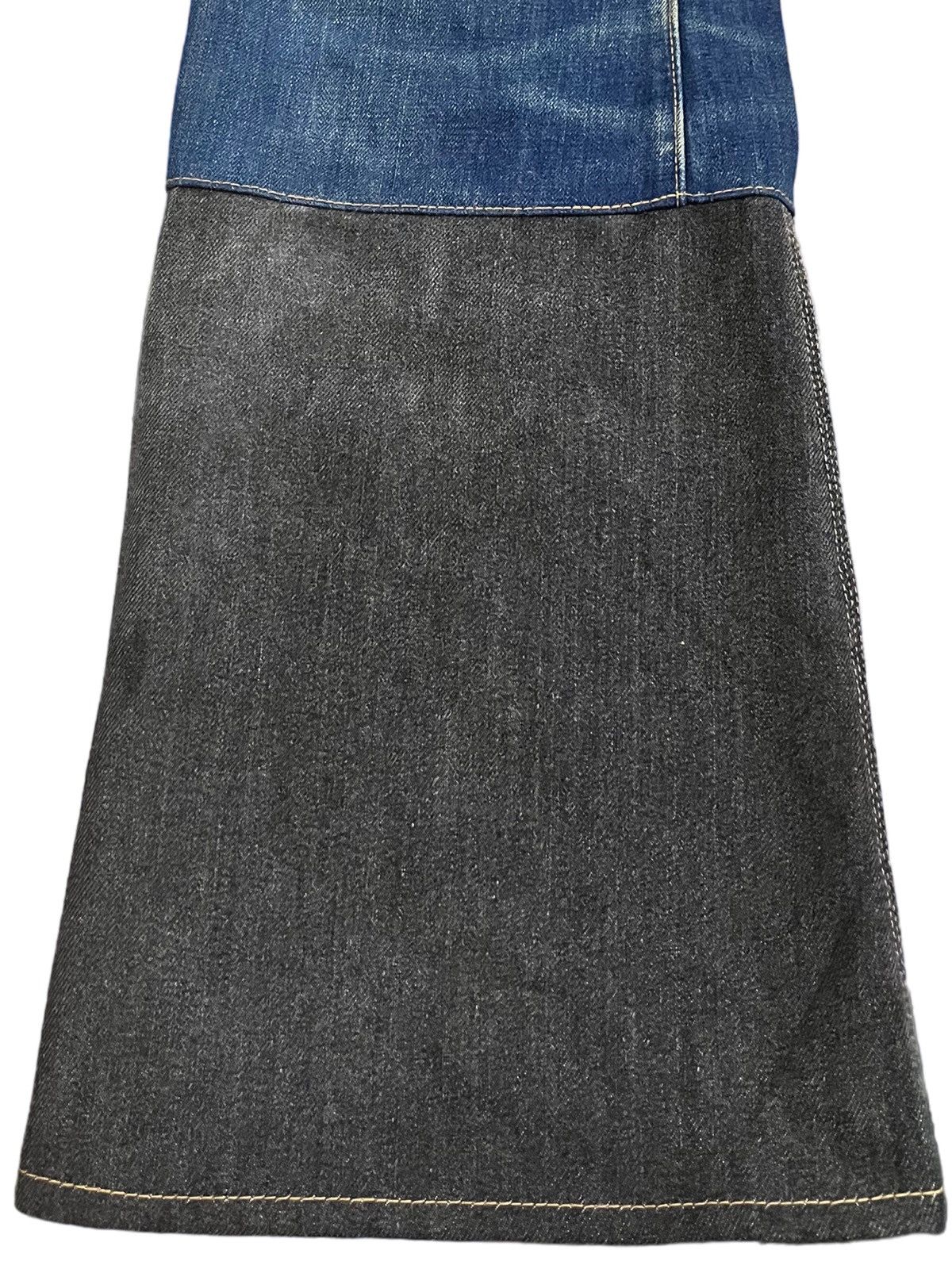 Beauty Beast × POST ARCHIVE FACTION (PAF) Vintage Cosmo Indigo Flare Denim Size US 30 / EU 46 - 5 Thumbnail