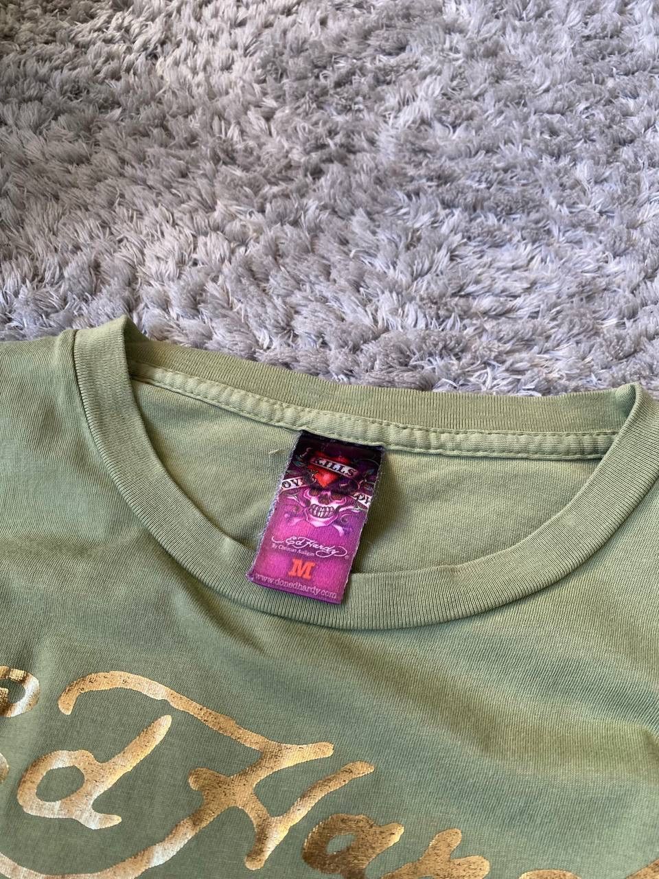 Christian Audigier × Ed Hardy Ed Hardy T-Shirt Christian Audigier Streetwear Y2k Big Logo Size US M / EU 48-50 / 2 - 9 Thumbnail