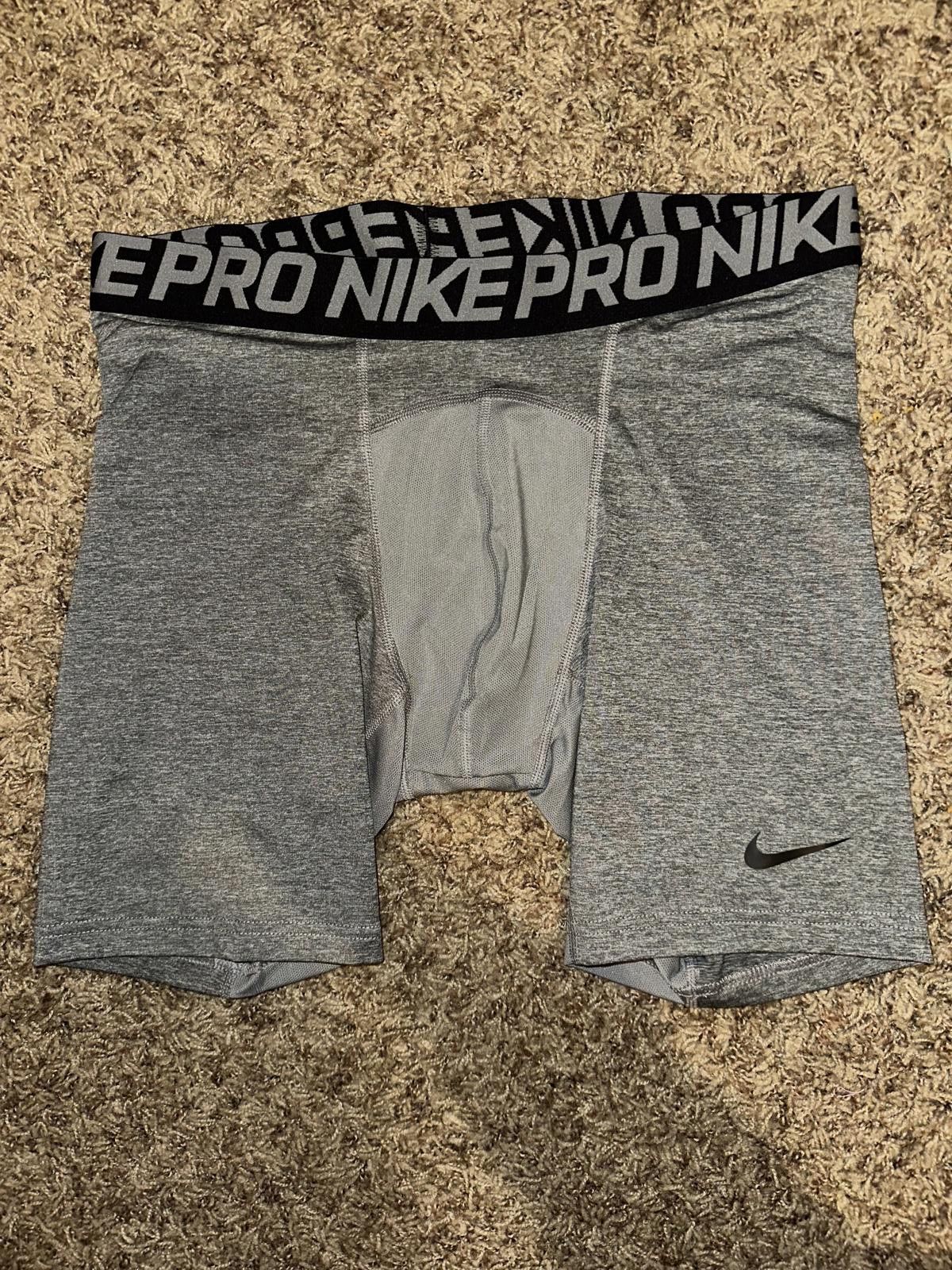 Nike Nike Pro Mens Hypercool 6" CompressionGrey Training Short Size US 36 / EU 52 - 1 Thumbnail