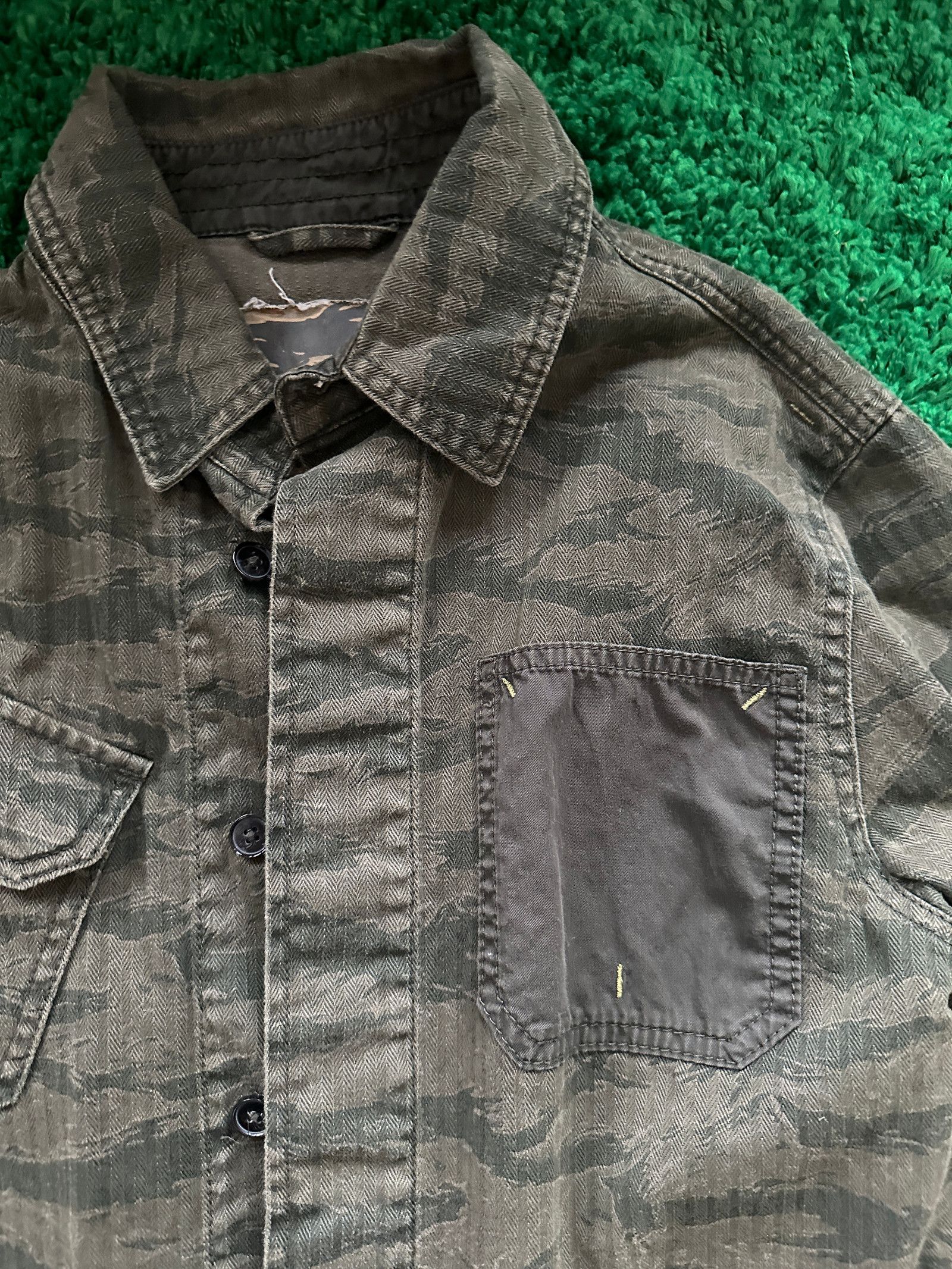 KOJIMA GENES × Playstation × Sony RARE Official Metal Gear Solid - Camo Shirt Jacket Size US M / EU 48-50 / 2 - 5 Thumbnail