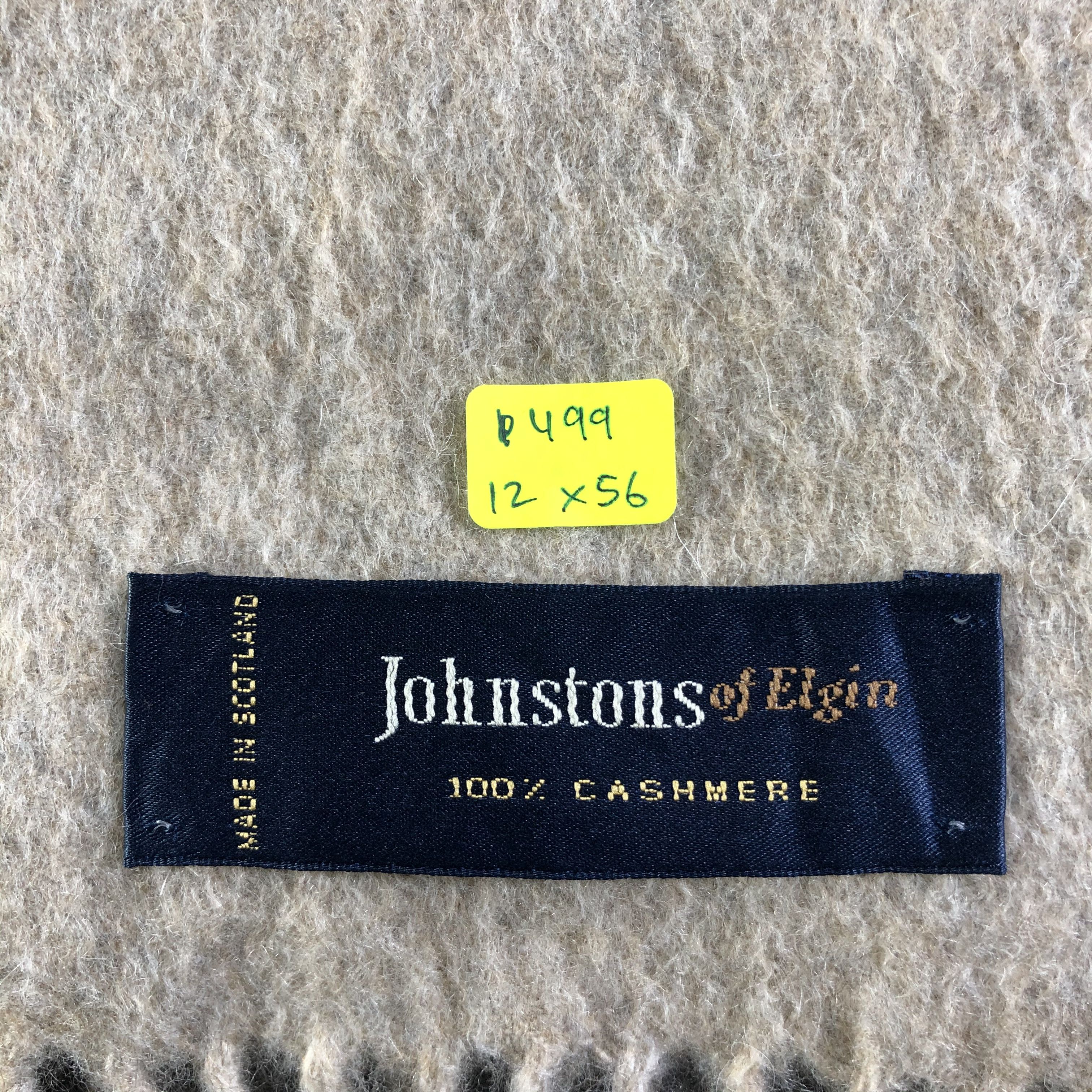 Johnstons Of Elgin Johnstons Of Elgin Cashmere Scarf / Muffler / Neckwear Size ONE SIZE - 9 Thumbnail