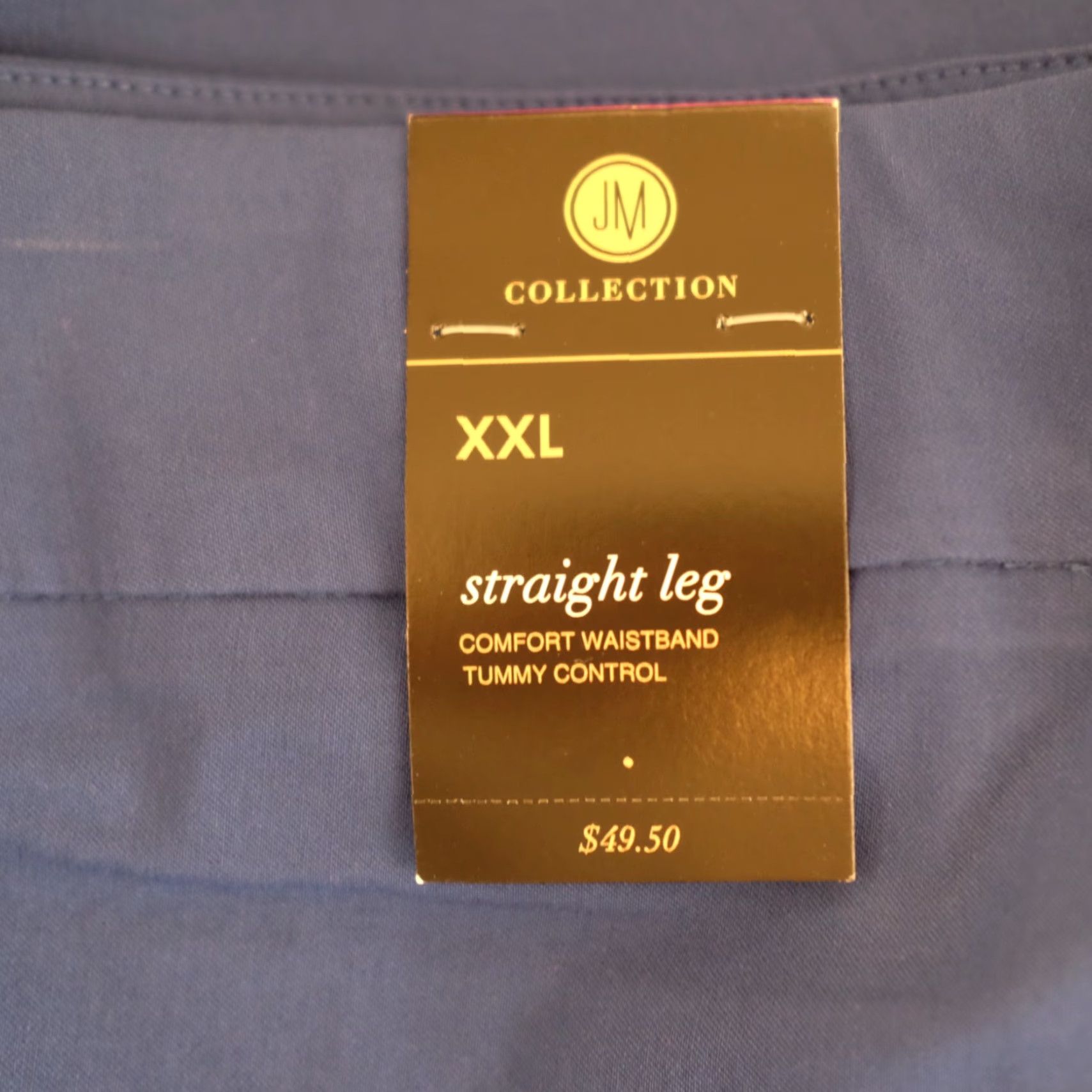 JM Collection NWT! JM Collection Holiday Romance Pull On Pants Navy Women's XXL Shirt? Size 27" / US 4 / IT 40 - 7 Thumbnail