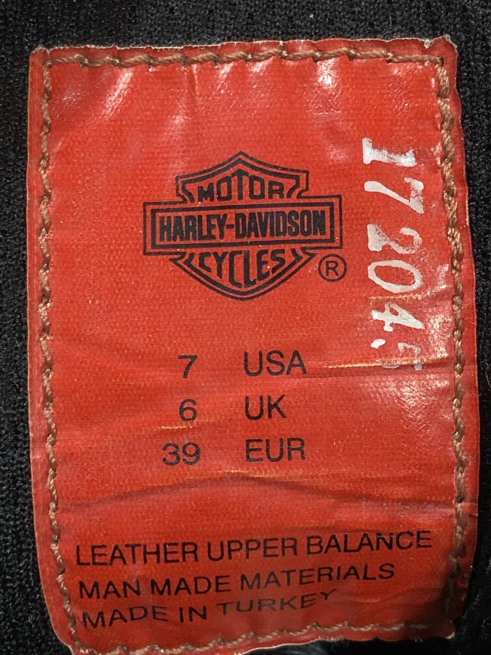 Harley Davidson × Leather Harley Davidson Moto Leather Shoes Racing Biker Size US 6 / EU 39 - 9 Thumbnail