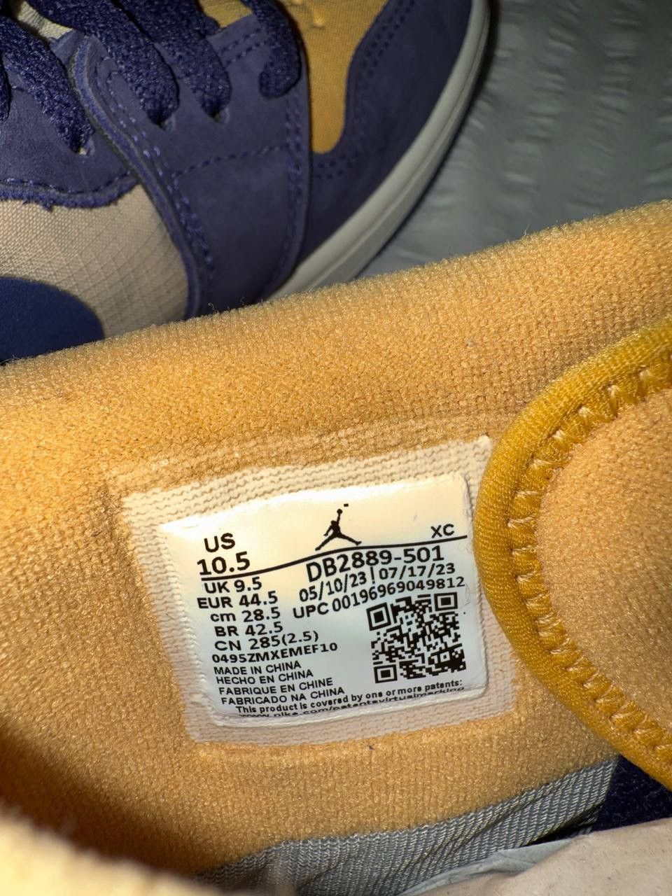 Goretex × Nike Air Jordan 1 Gore tex Size US 10.5 / EU 43-44 - 6 Thumbnail