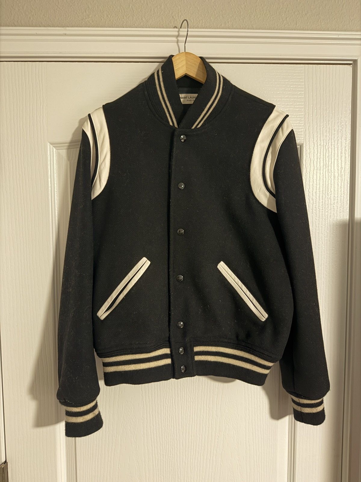 Saint Laurent Paris Saint Laurent Paris Teddy Jacket Size US M / EU 48-50 / 2 - 2 Thumbnail