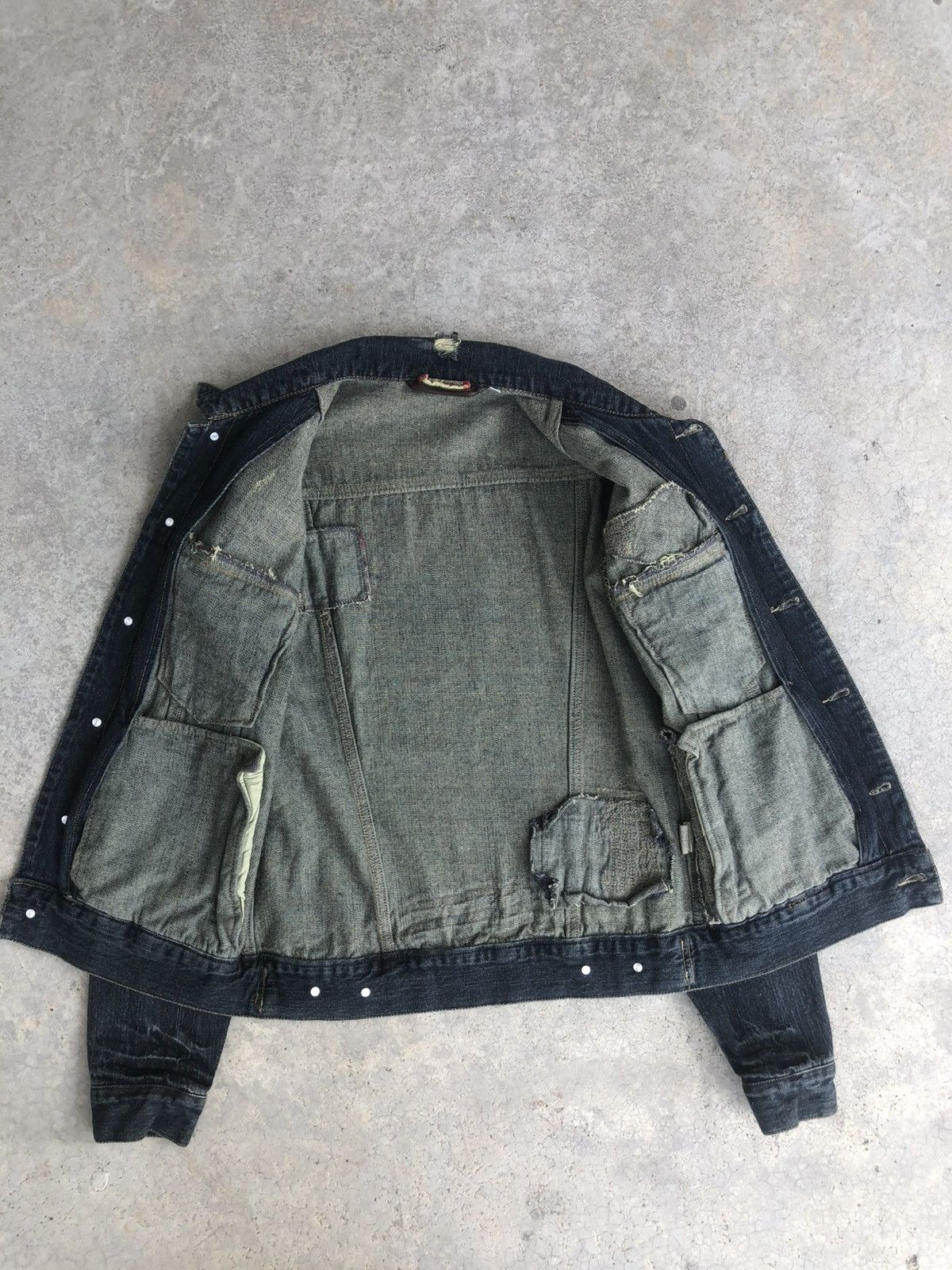 Japanese Brand Japanese Gumu Sashiko jacket Denim Jacket Patchwork Size US M / EU 48-50 / 2 - 15 Thumbnail