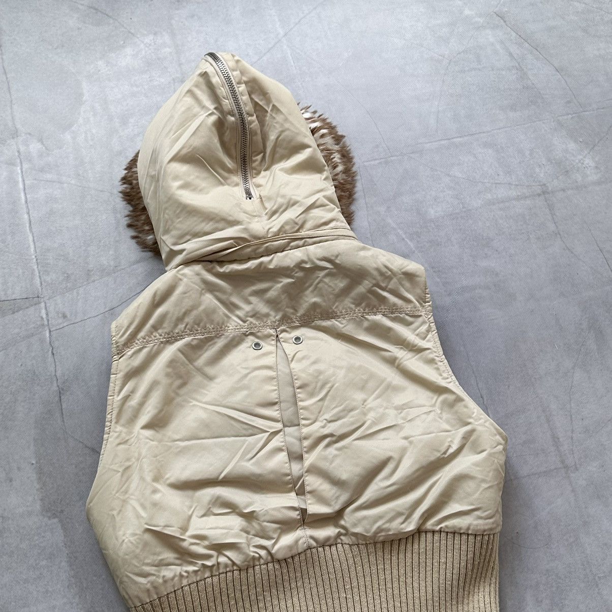 If Six Was Nine × Japanese Brand × Le Grande Bleu (L.G.B.) Vest LGB If Six Was Nine Style Faux Fur Zip Vintage Jacket Size S / US 4 / IT 40 - 18 Thumbnail