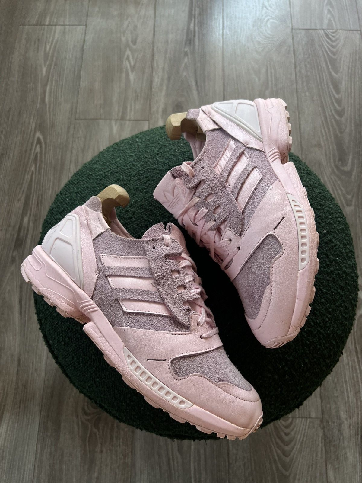 Adidas Adidas Luxury ZX 8000 „Minimalist Iconic” Leather Sneakers Size US 9 / EU 42 - 4 Thumbnail