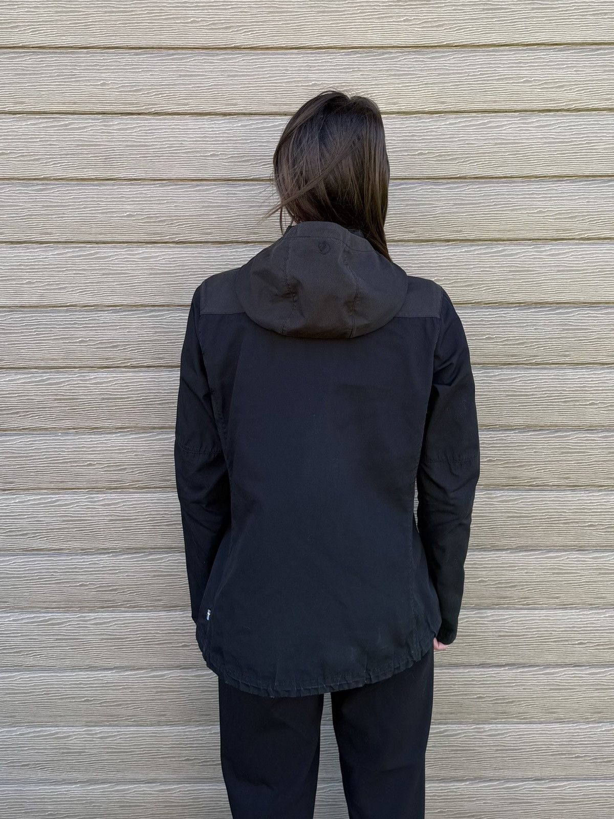 Fjallraven Fjallraven Stina Jacket Womens M Black G1000 Outdoor Hooded Size M / US 6-8 / IT 42-44 - 3 Thumbnail