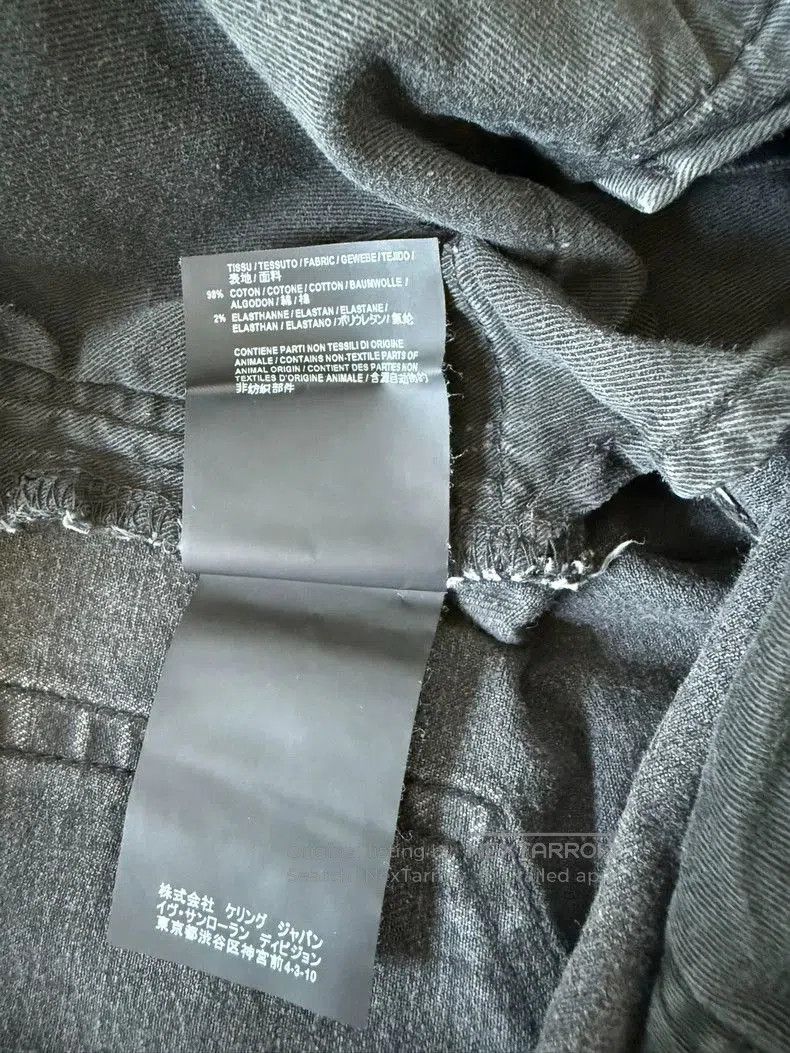 Saint Laurent Paris Saint Laurent Gray Denim Jeans Size 30. Size US 30 / EU 46 - 5 Thumbnail
