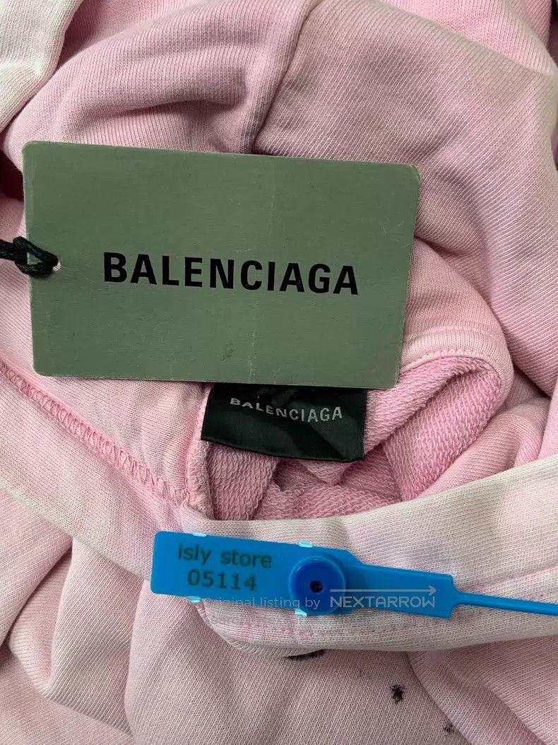 Balenciaga Balenciaga Solid Color Brand Logo Printed Hooded Long Slee Size XS / US 0-2 / IT 36-38 - 5 Thumbnail