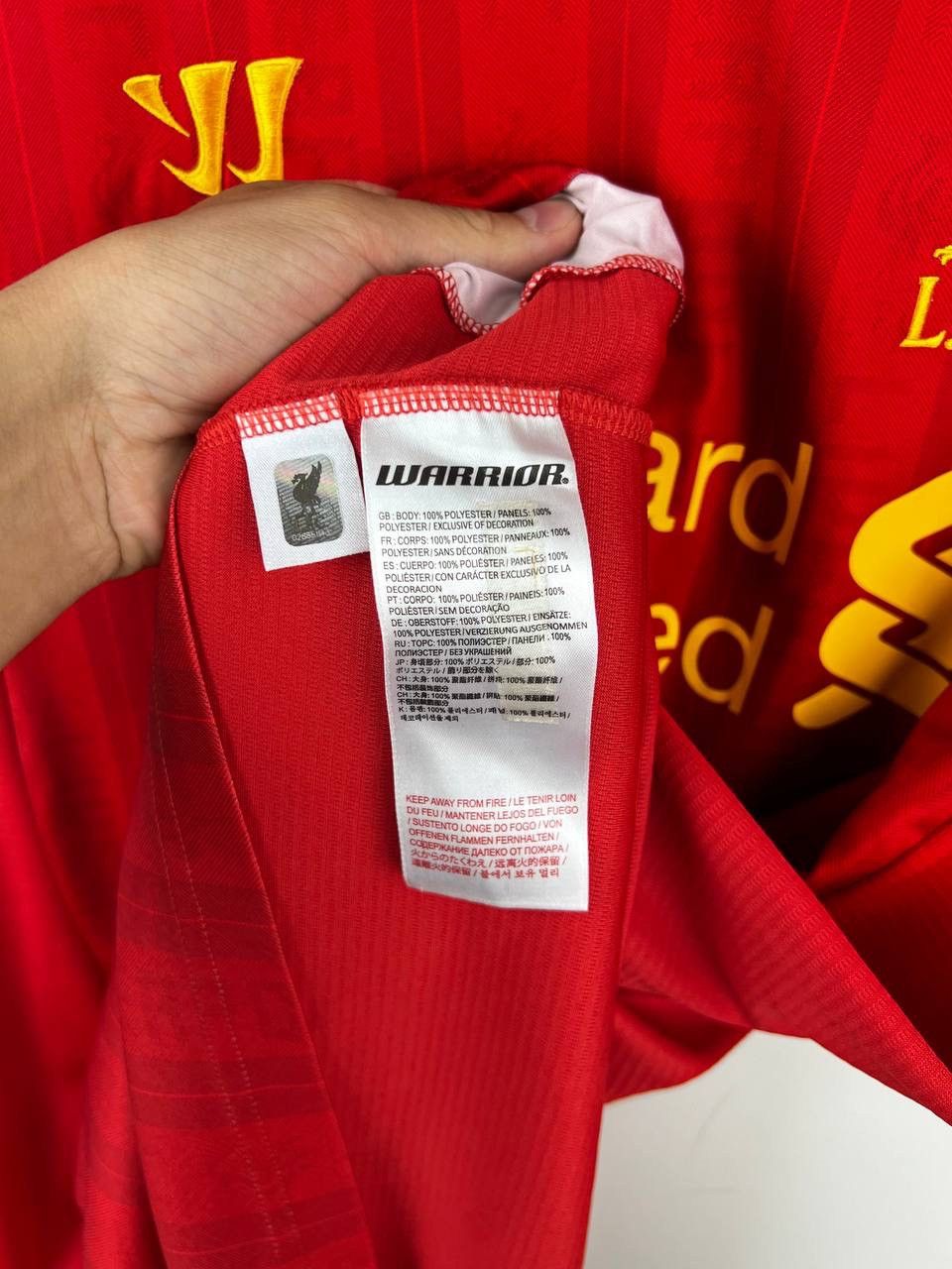 Vintage Liverpool Warrior jersey t-shirts size XL Size US XL / EU 56 / 4 - 3 Thumbnail