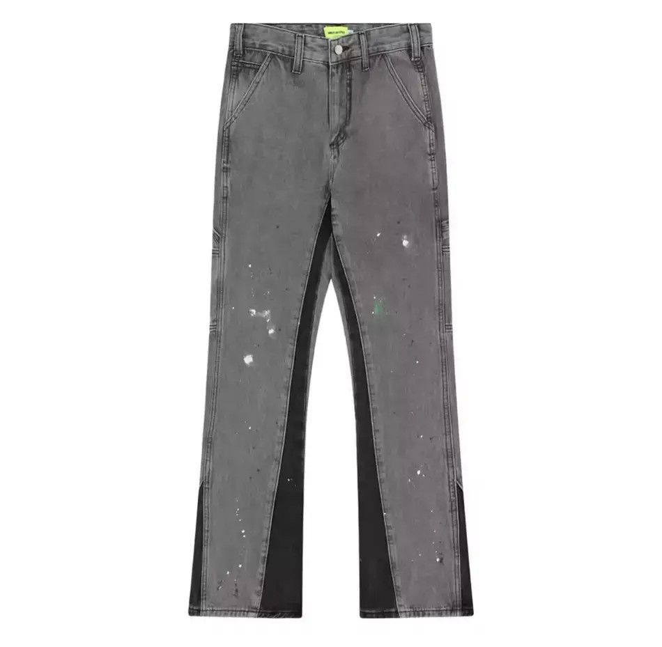 Japanese Brand Streetwear Skinny Flared Slim Jeans Pants Size US 30 / EU 46 - 5 Thumbnail