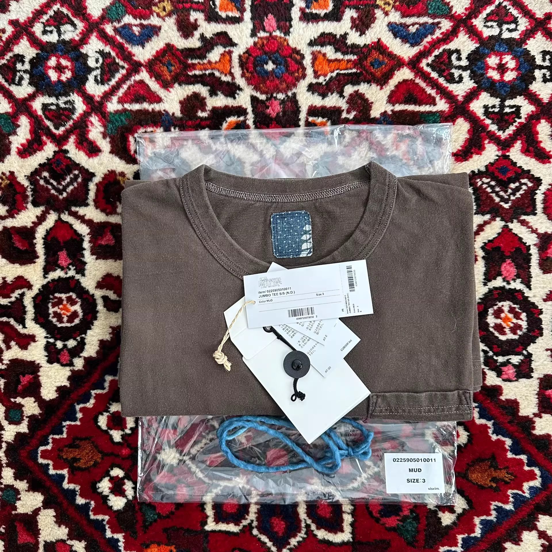 Visvim VISVIM 25AW ICT JUMBO Mud-Dyed Tee Size US L / EU 52-54 / 3 - 7 Thumbnail