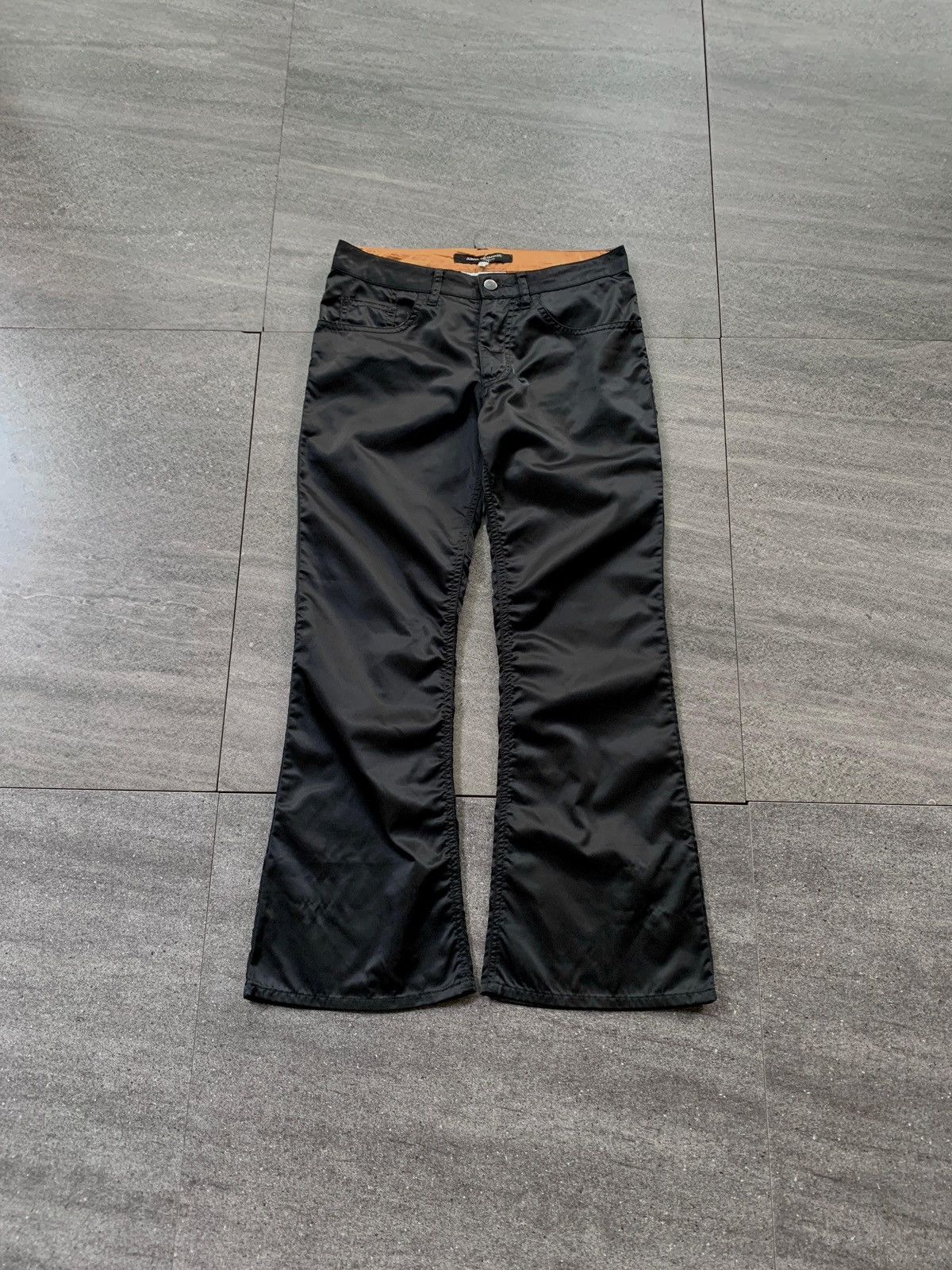 Junya Watanabe FREE TAX! 2001 Nylon Flared Pants Size US 29 - 2 Thumbnail
