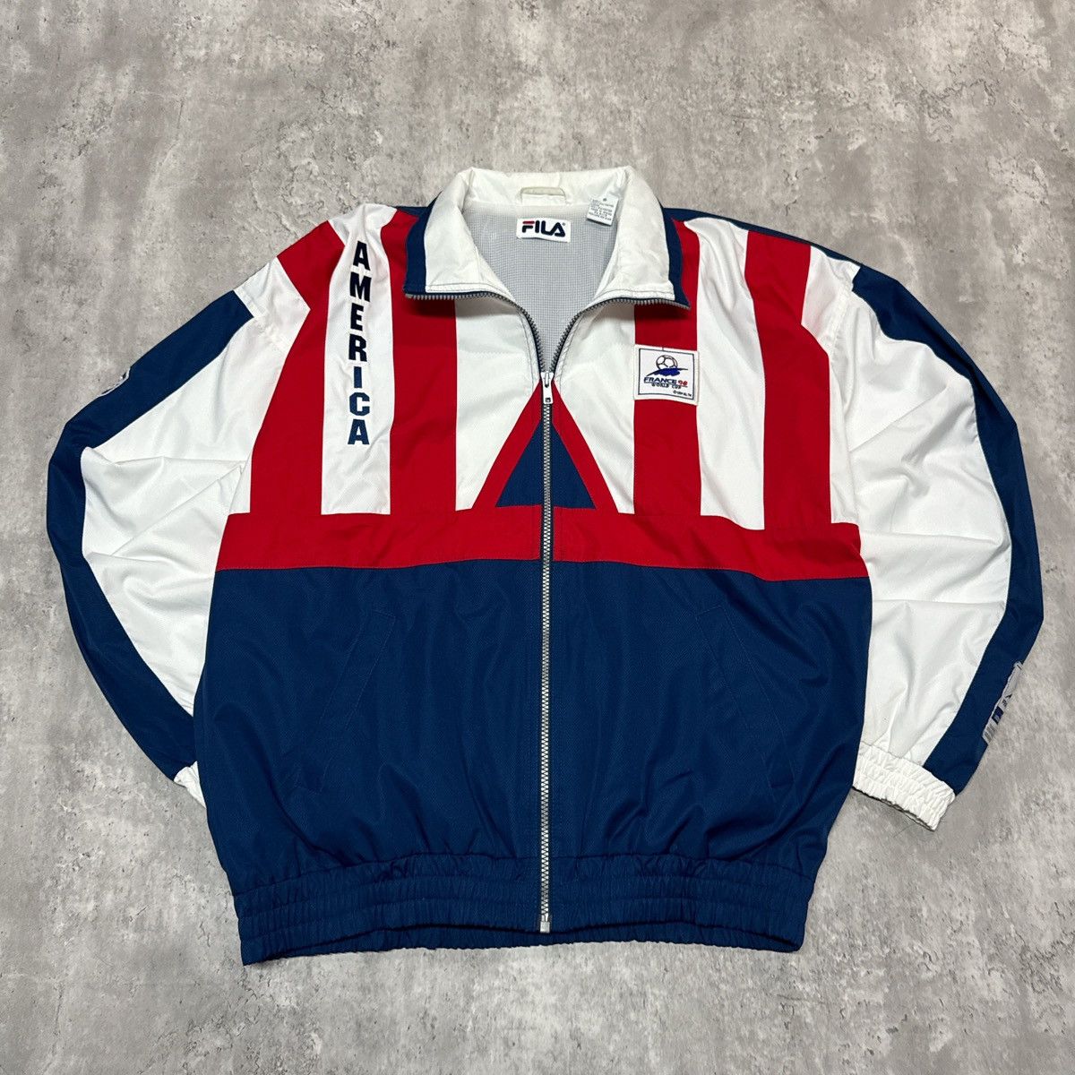 Fila Vintage USA 98’ World Cup jacket Size US S / EU 44-46 / 1 - 1 Thumbnail
