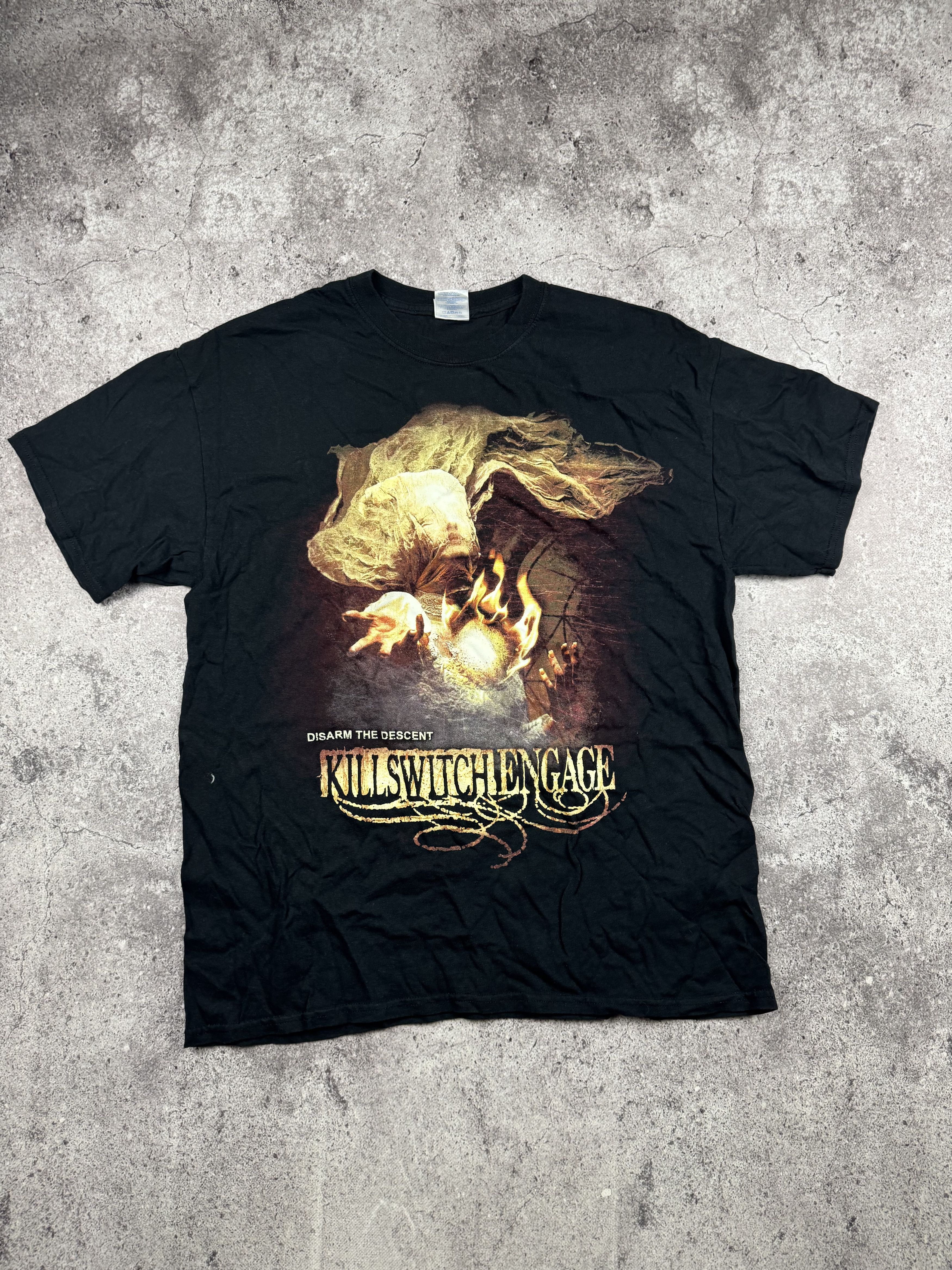 Band Tees × Vintage Vintage 2000s Killswitch Engage Skull Metal Band Tee XL Size US L / EU 52-54 / 3 - 1 Thumbnail