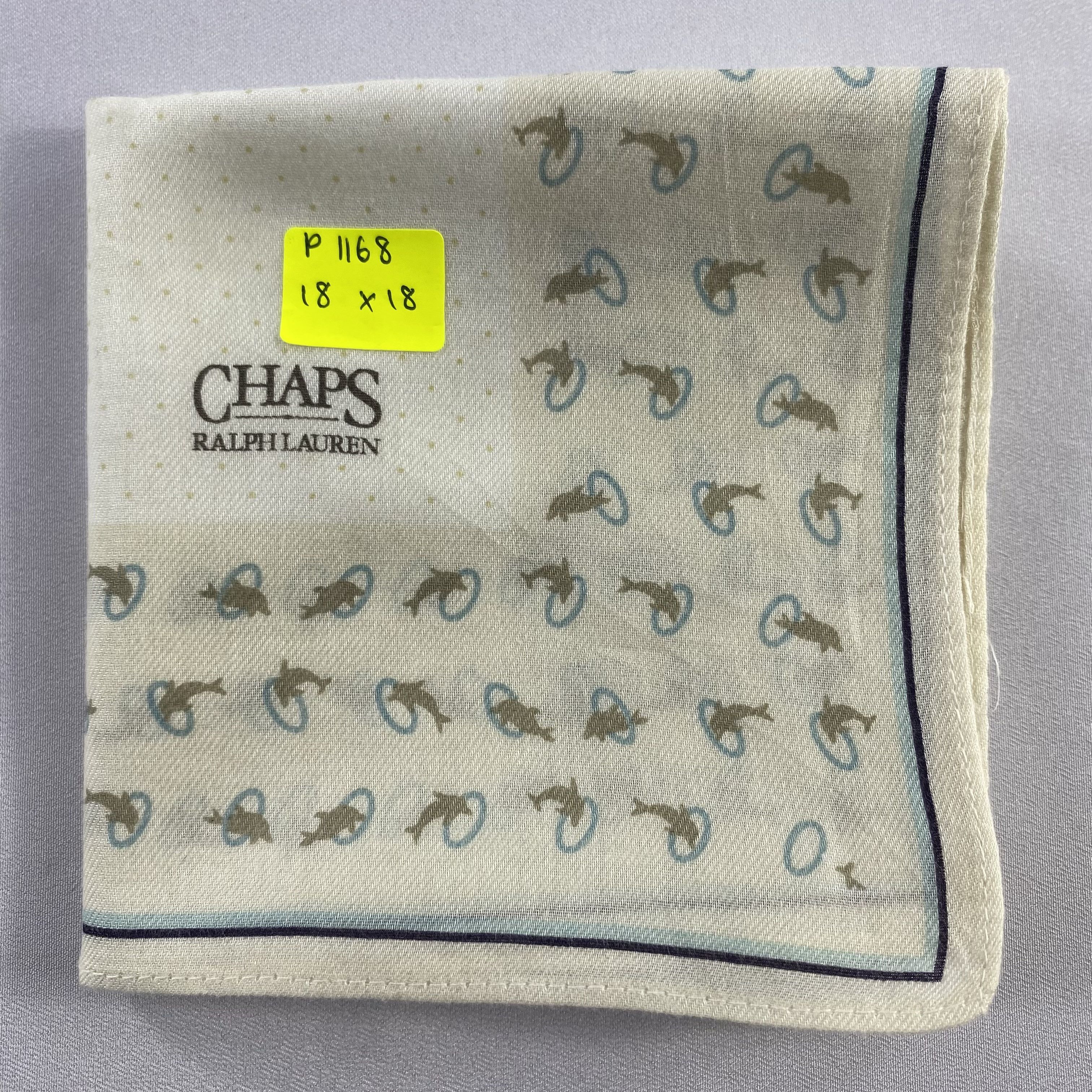Chaps Ralph Lauren × Vintage Chaps Ralph Lauren Bandana/ Handkerchief / Neckerchief-P1168 Size ONE SIZE - 6 Thumbnail