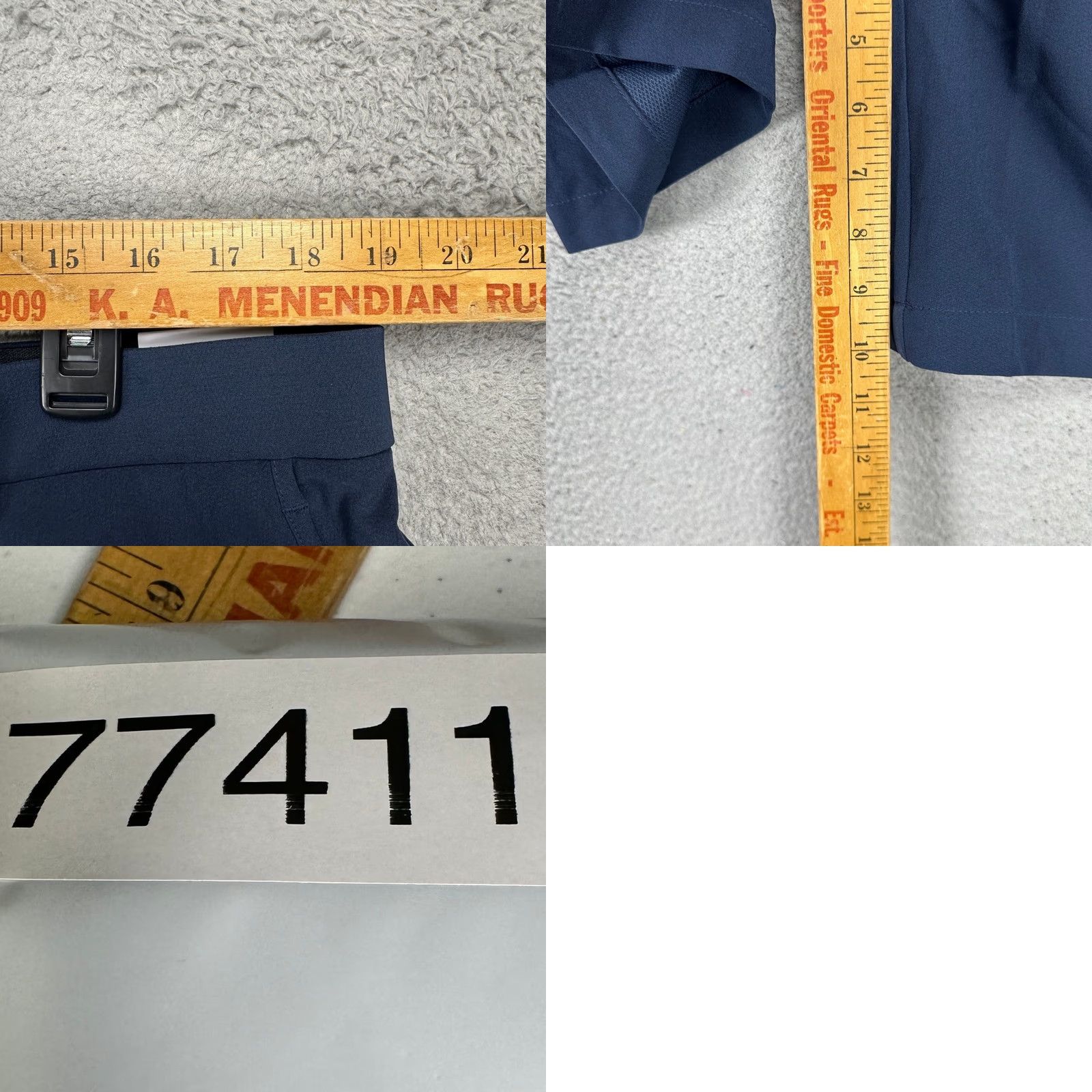 Nike Nike Golf Dri-Fit Men Chino Shorts 38 Blue Performance Tech Stretch Standard NEW Size US 38 / EU 54 - 8 Thumbnail