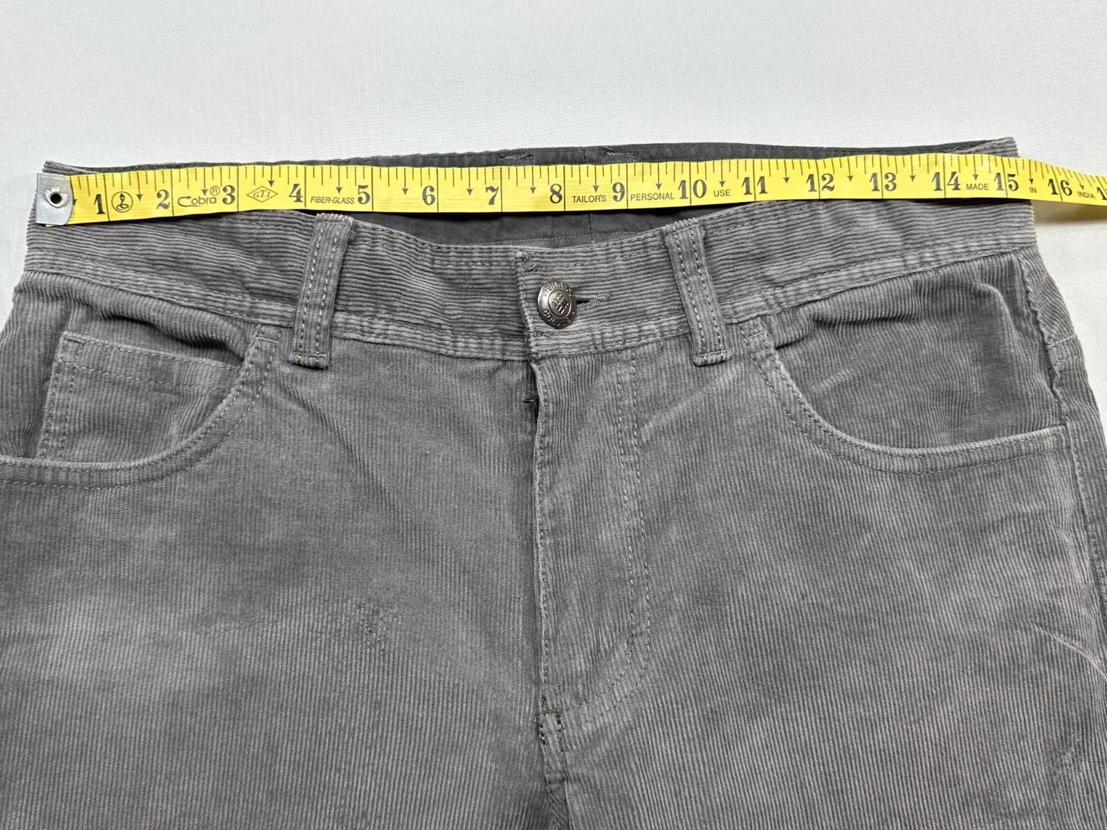 Columbia Columbia Sportswear Straight Fit Corduroy Gray Men's 30/32 Size US 30 / EU 46 - 3 Thumbnail