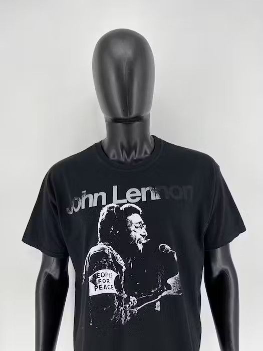 Band Tees RARE! Vintage 90s John Lennon Single Stitch The Beatles Size US XL / EU 56 / 4 - 7 Thumbnail