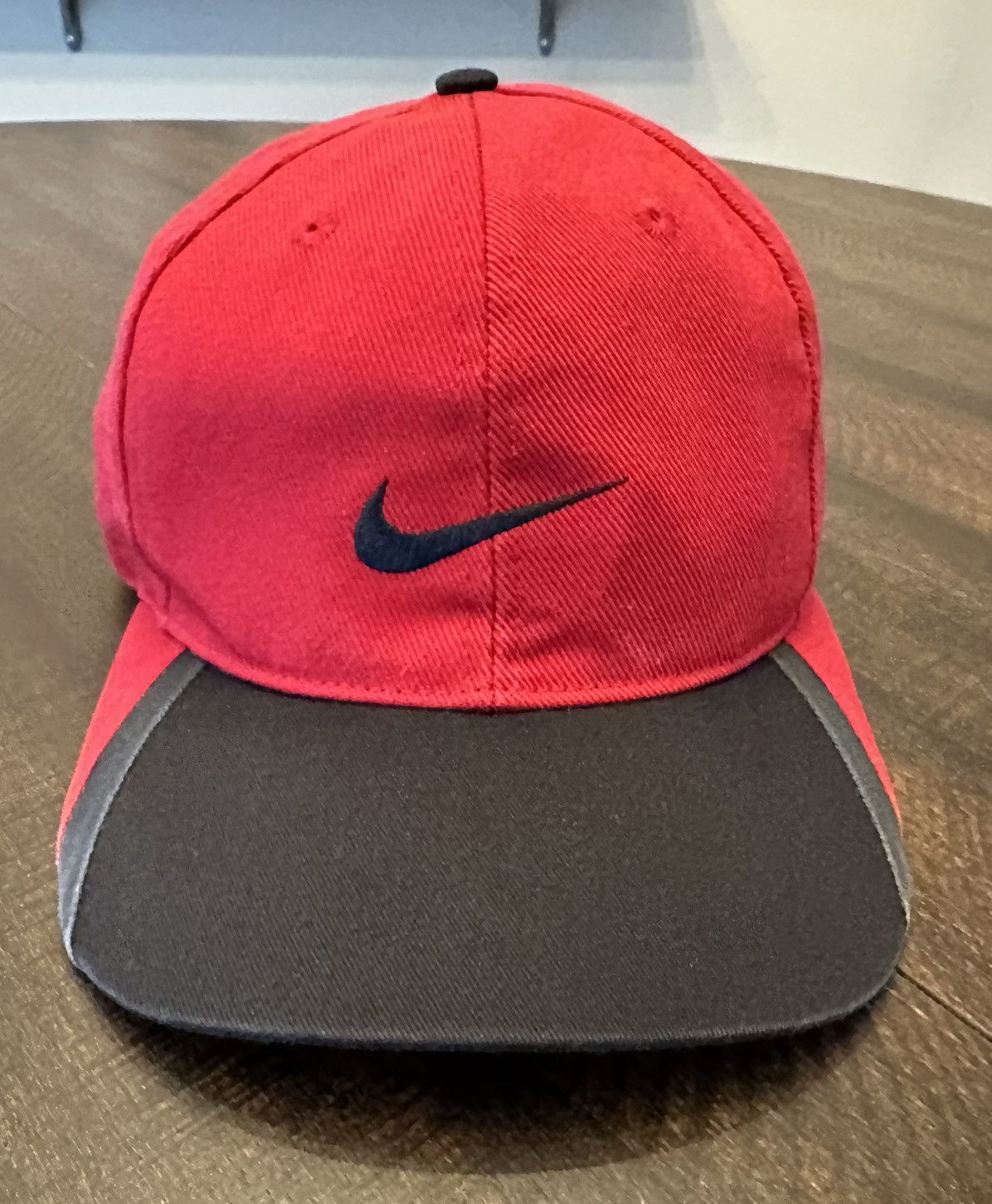 Nike VTG 90s Nike Golf Hat Center Swoosh Strapback Embroidered Size ONE SIZE - 1 Thumbnail
