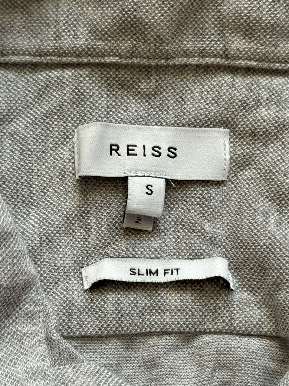 Designer × Reiss Reiss S button up shirt long sleeve polo dress Size US S / EU 44-46 / 1 - 6 Thumbnail
