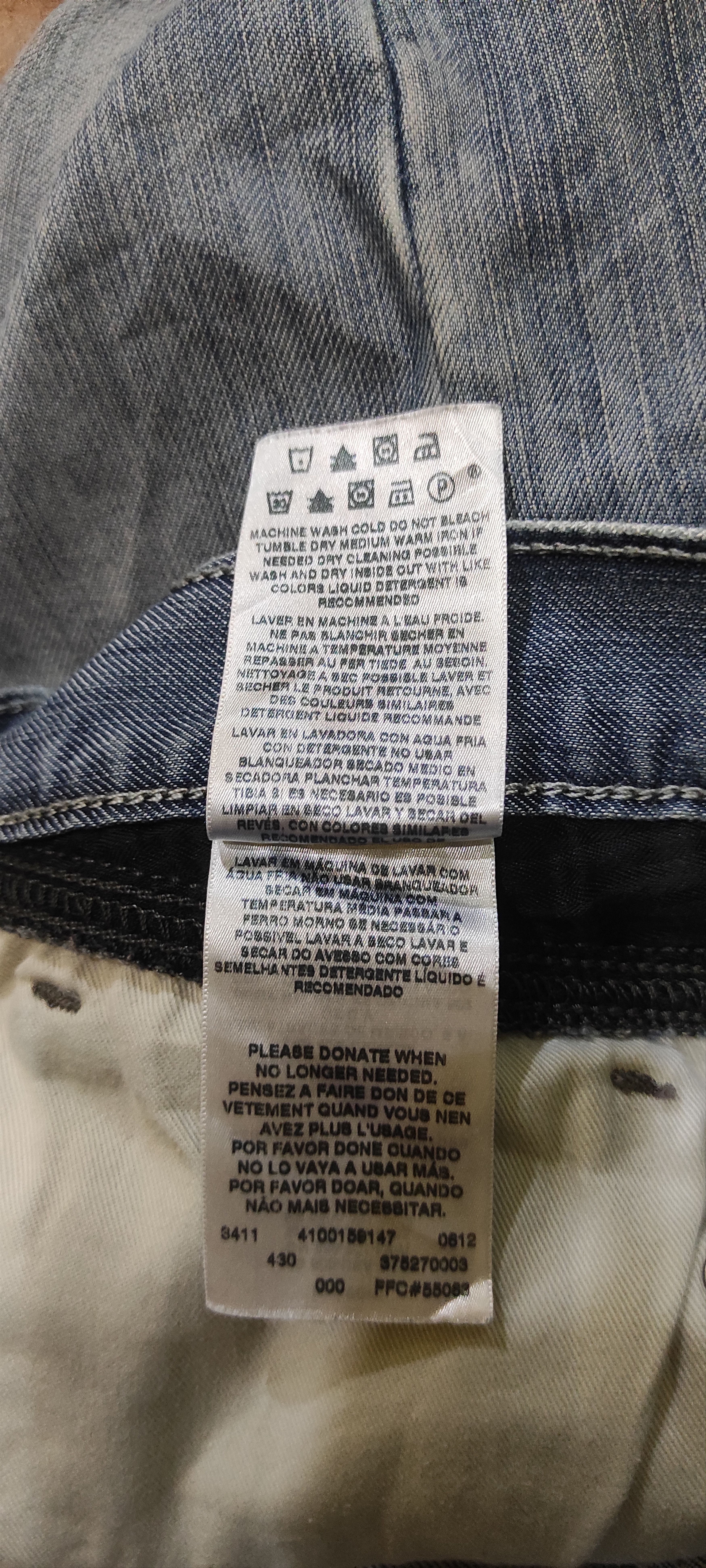 Levi's Vintage Levis 527 Distressed Boot Cut Jeans Size US 38 / EU 54 - 10 Thumbnail
